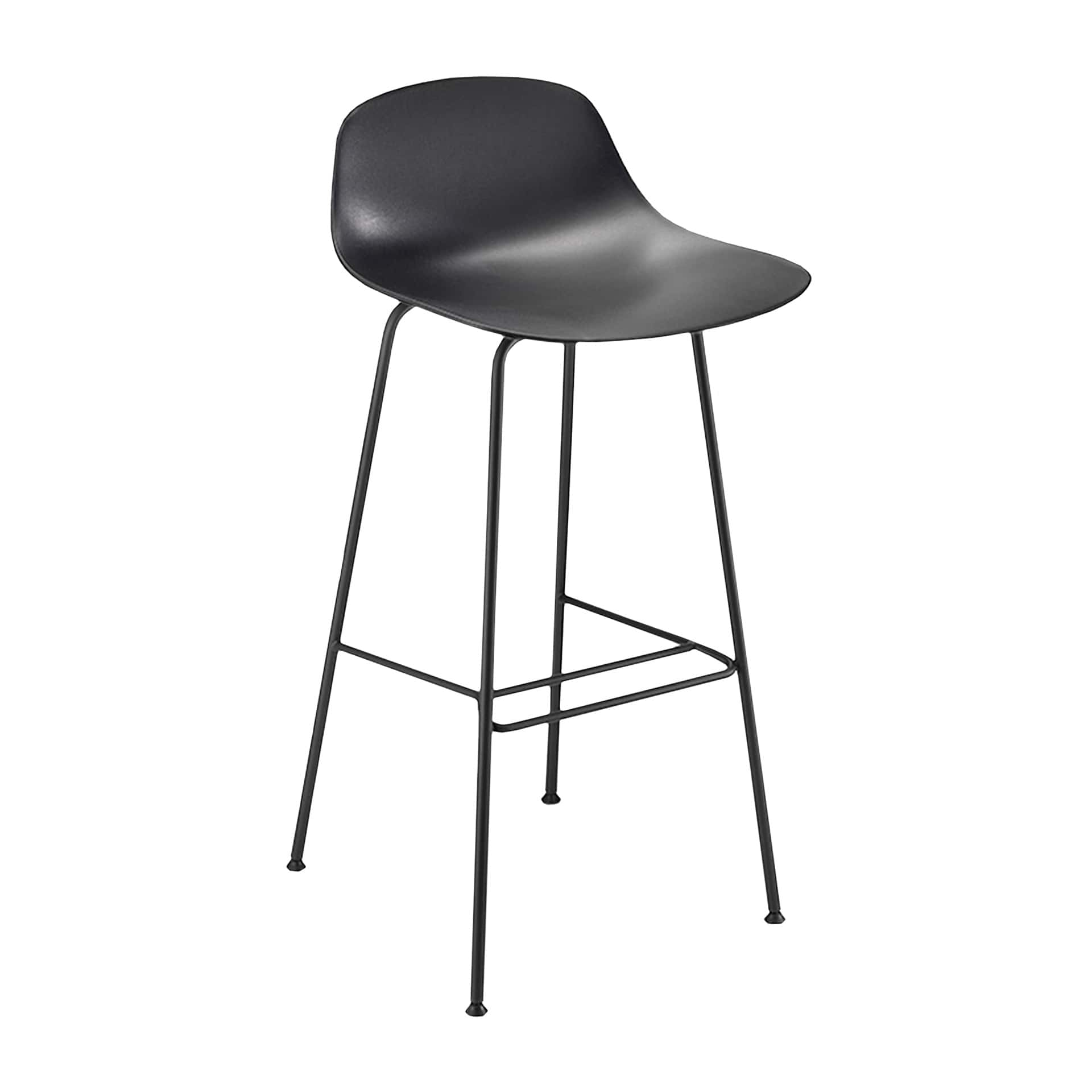 Plastic bar stool mini with metal frame