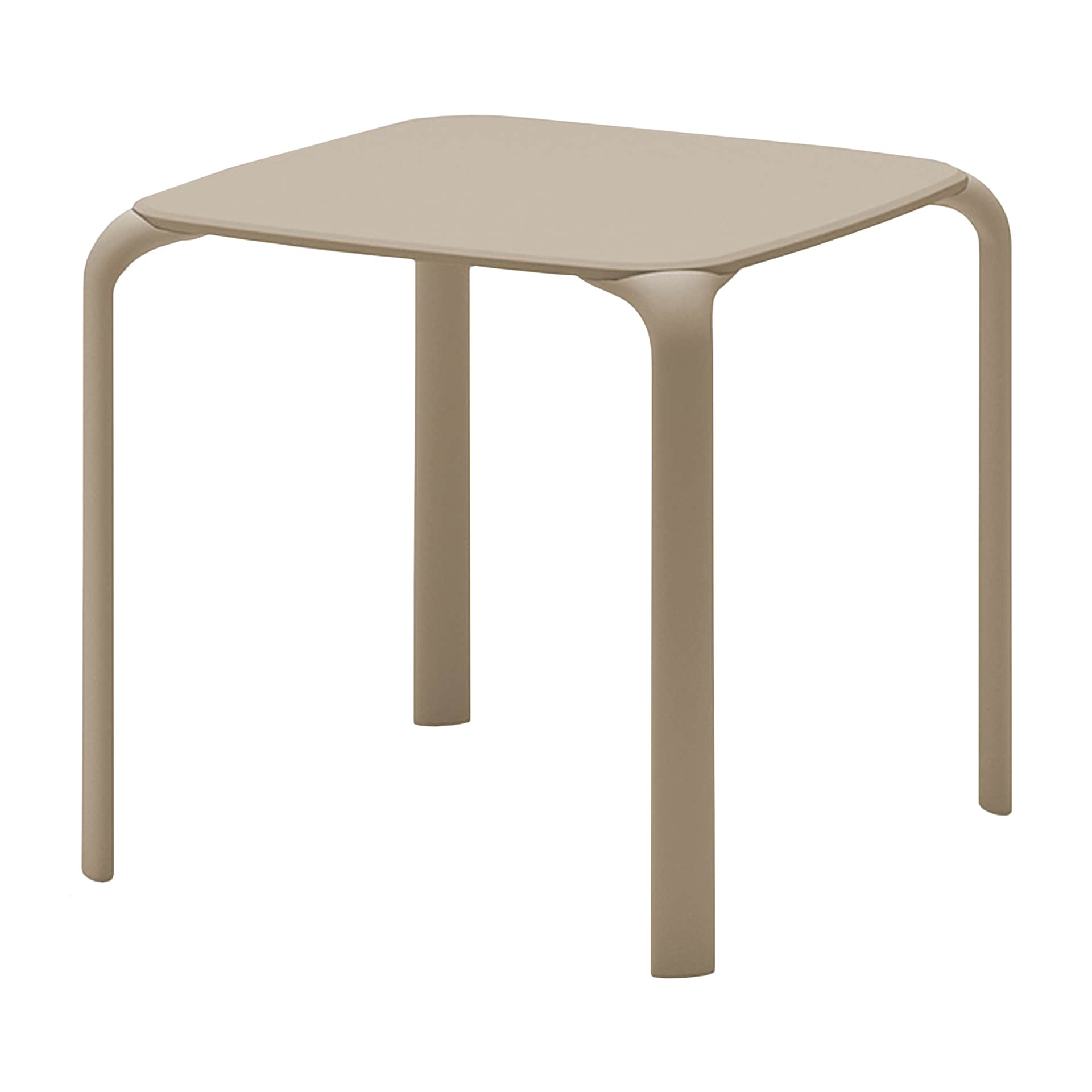 Plastic square dining table 72x72