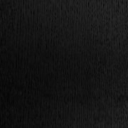 Black stained oak  