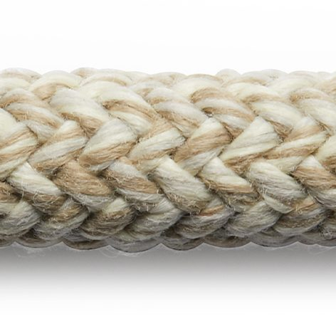 N01 Cappuccino: Melange Nautical rope 