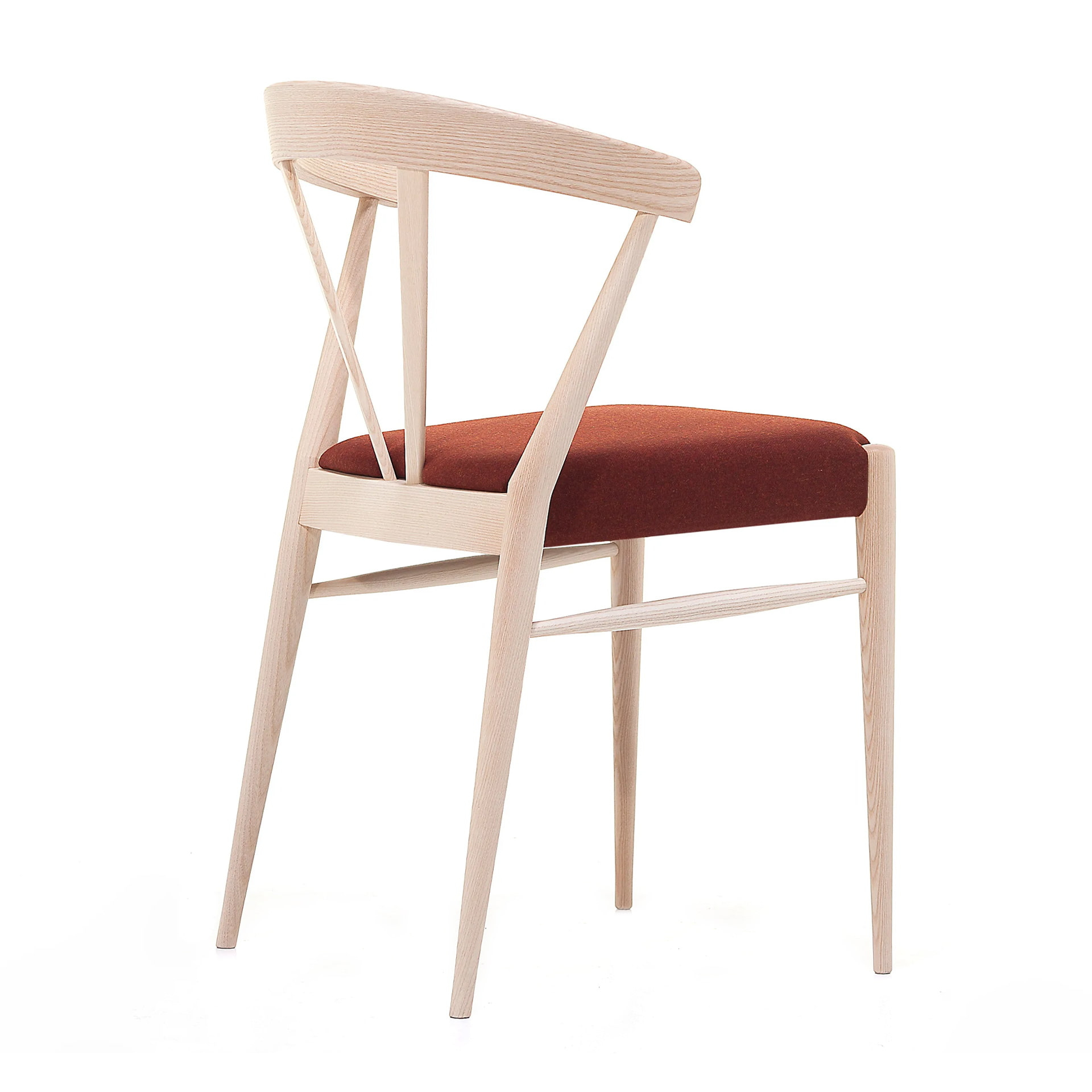 Wooden chair with solid, woven or upholstered seat A-Ginger