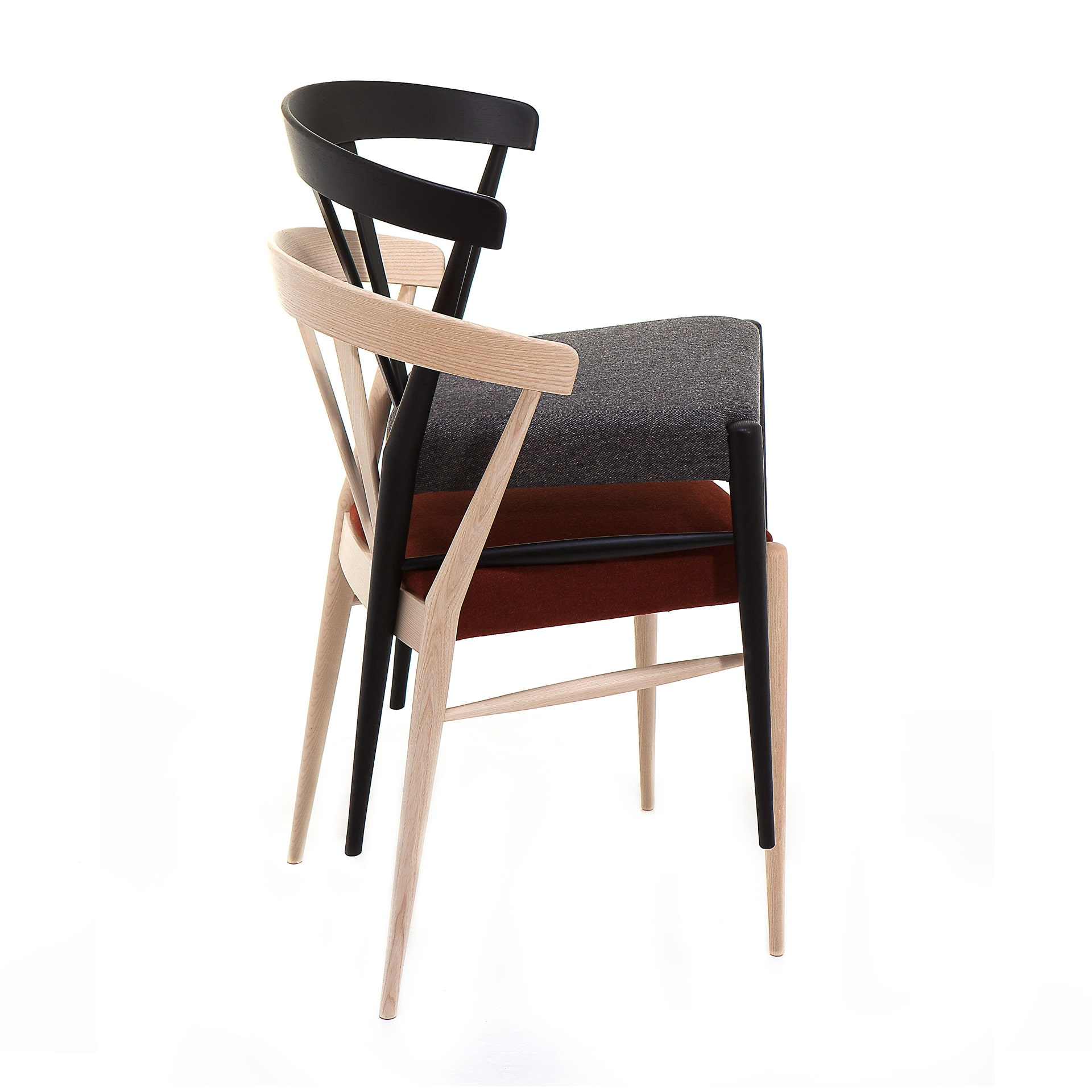 Wooden chair with solid, woven or upholstered seat A-Ginger