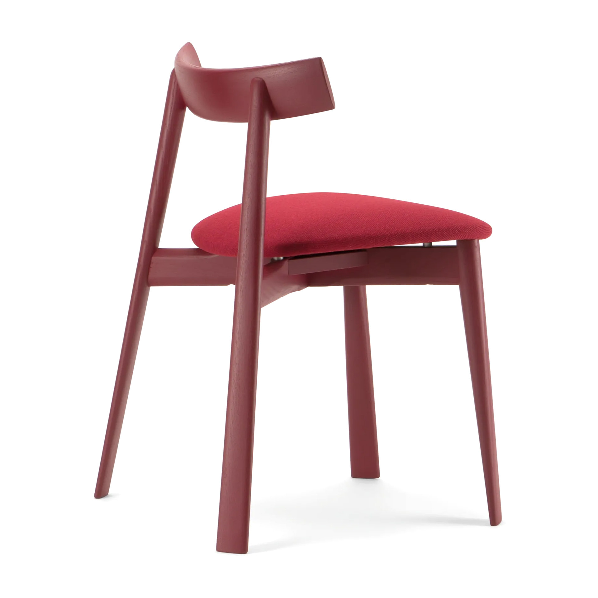 Wooden chair with solid or upholstered seat A-Remo