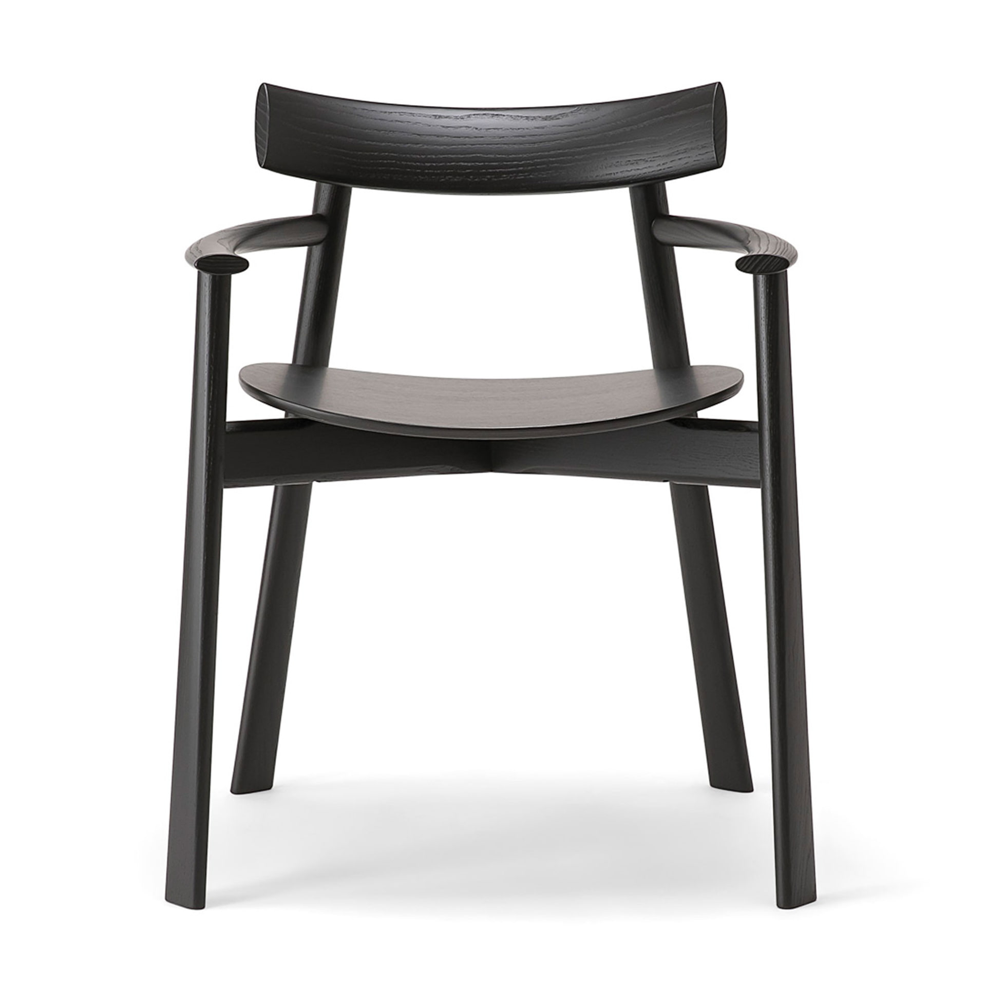 Armchair B-Remo with solid, woven or upholstered seat