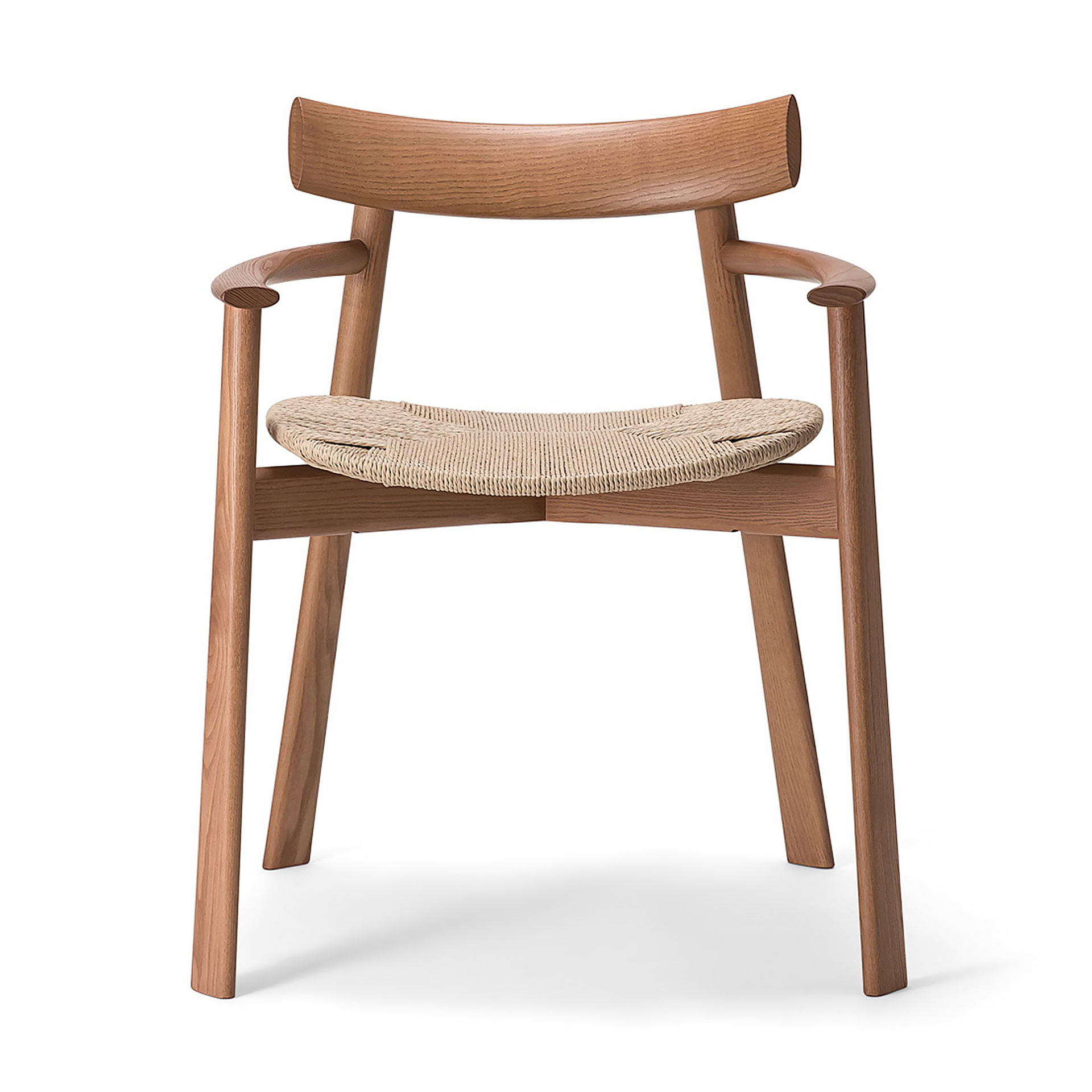 Armchair B-Remo with solid, woven or upholstered seat
