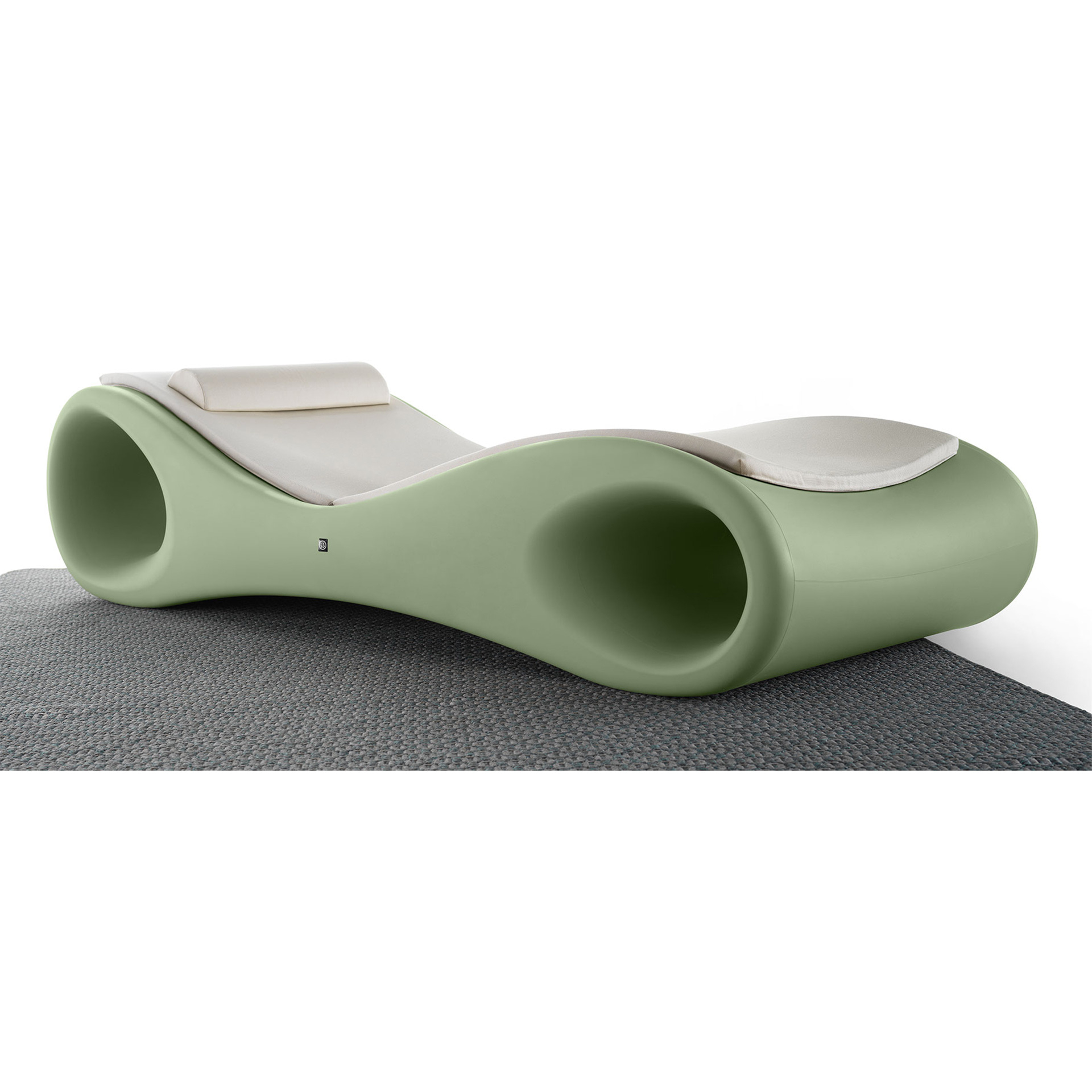 Pool lounger made of polyethylene Slice