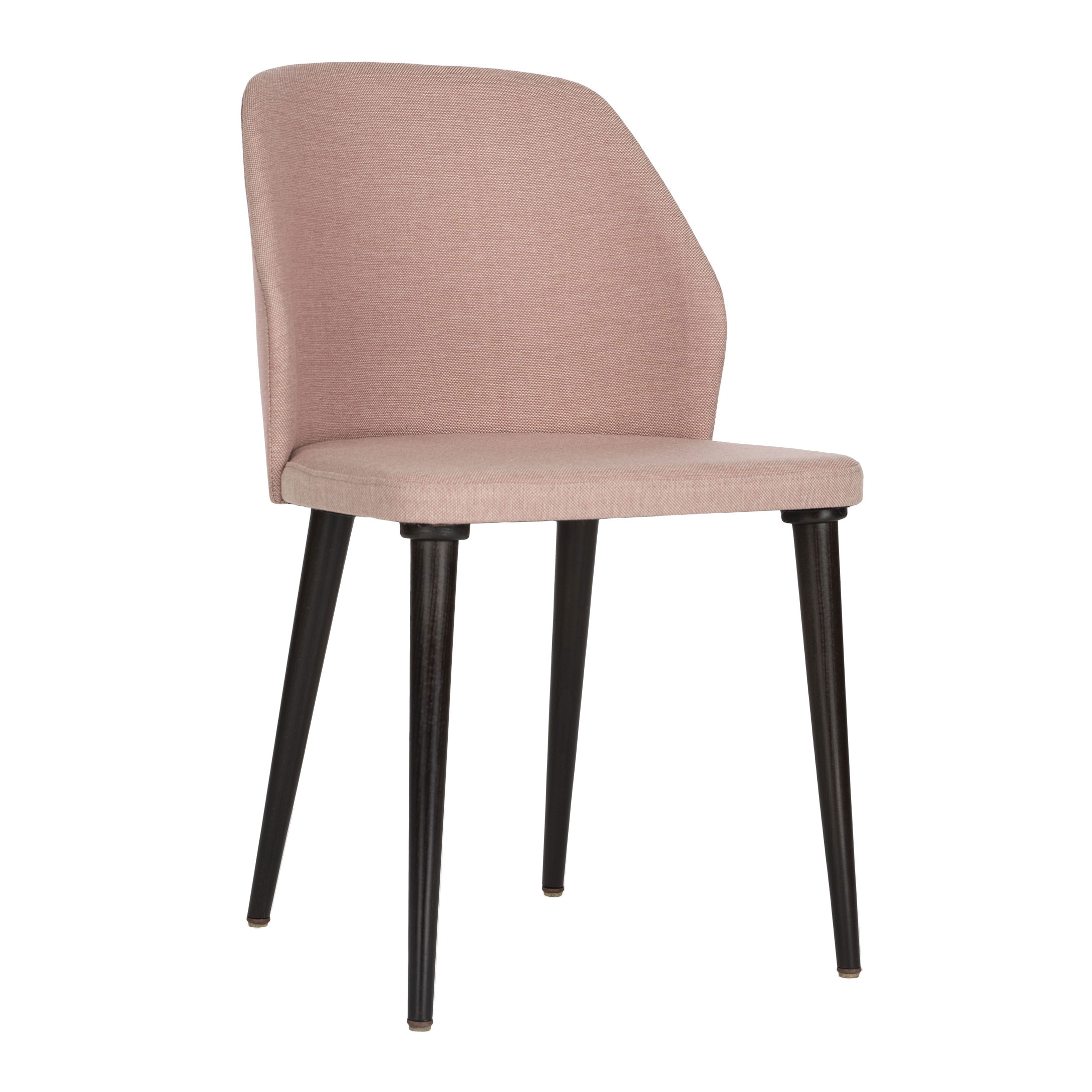 Scandinavian fully upholstered wooden chair A-0200 Lagom