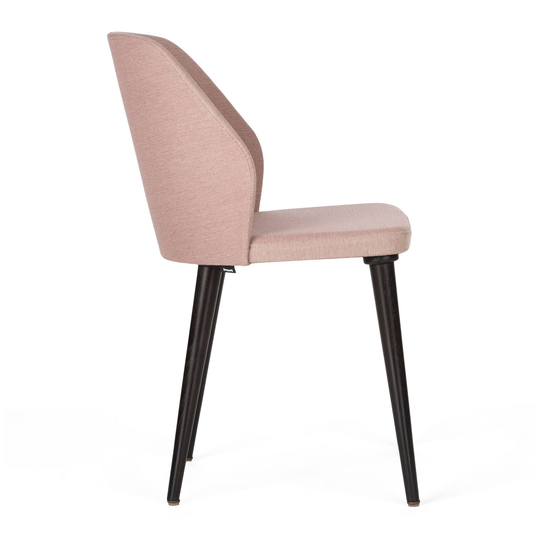 Scandinavian fully upholstered wooden chair A-0200 Lagom