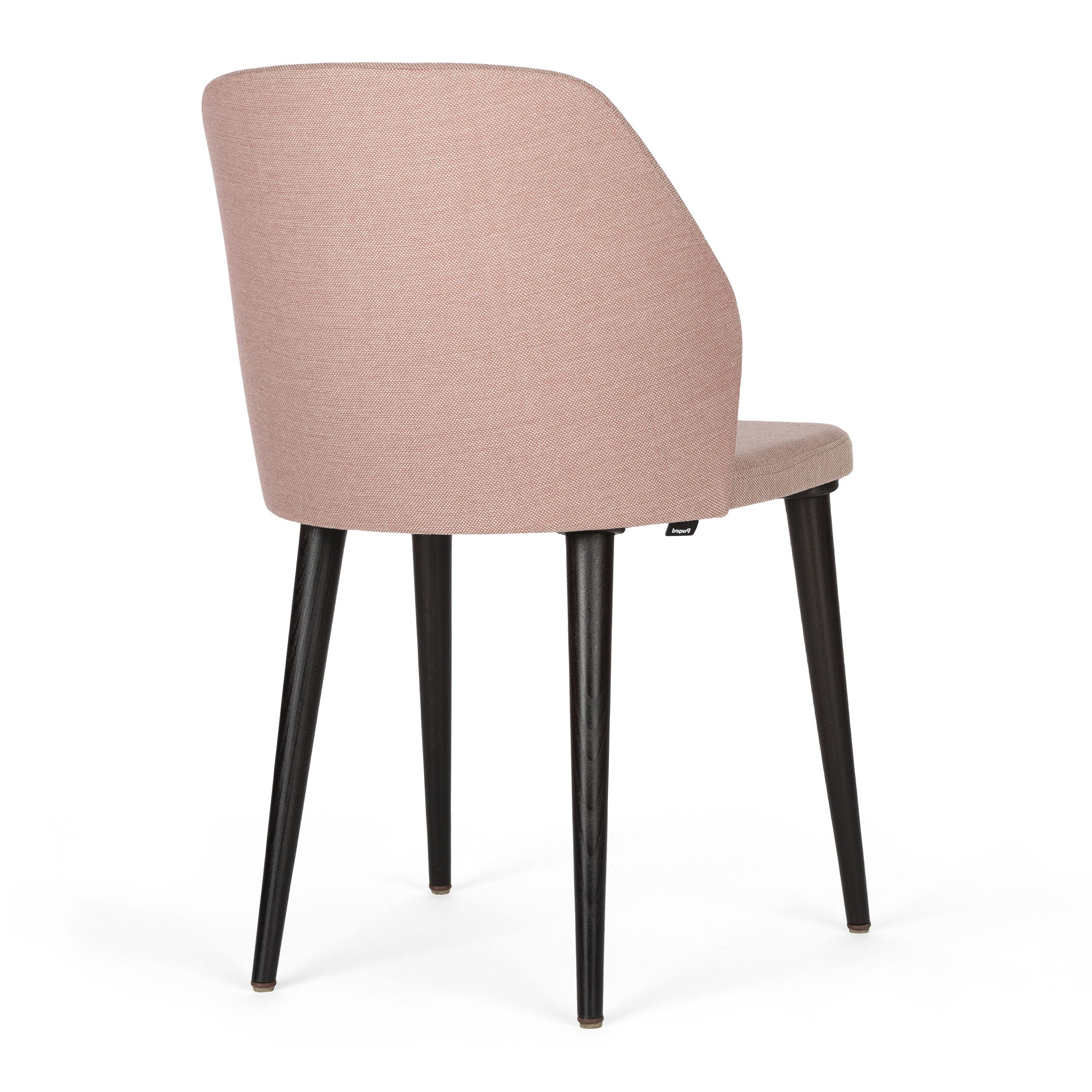 Scandinavian fully upholstered wooden chair A-0200 Lagom