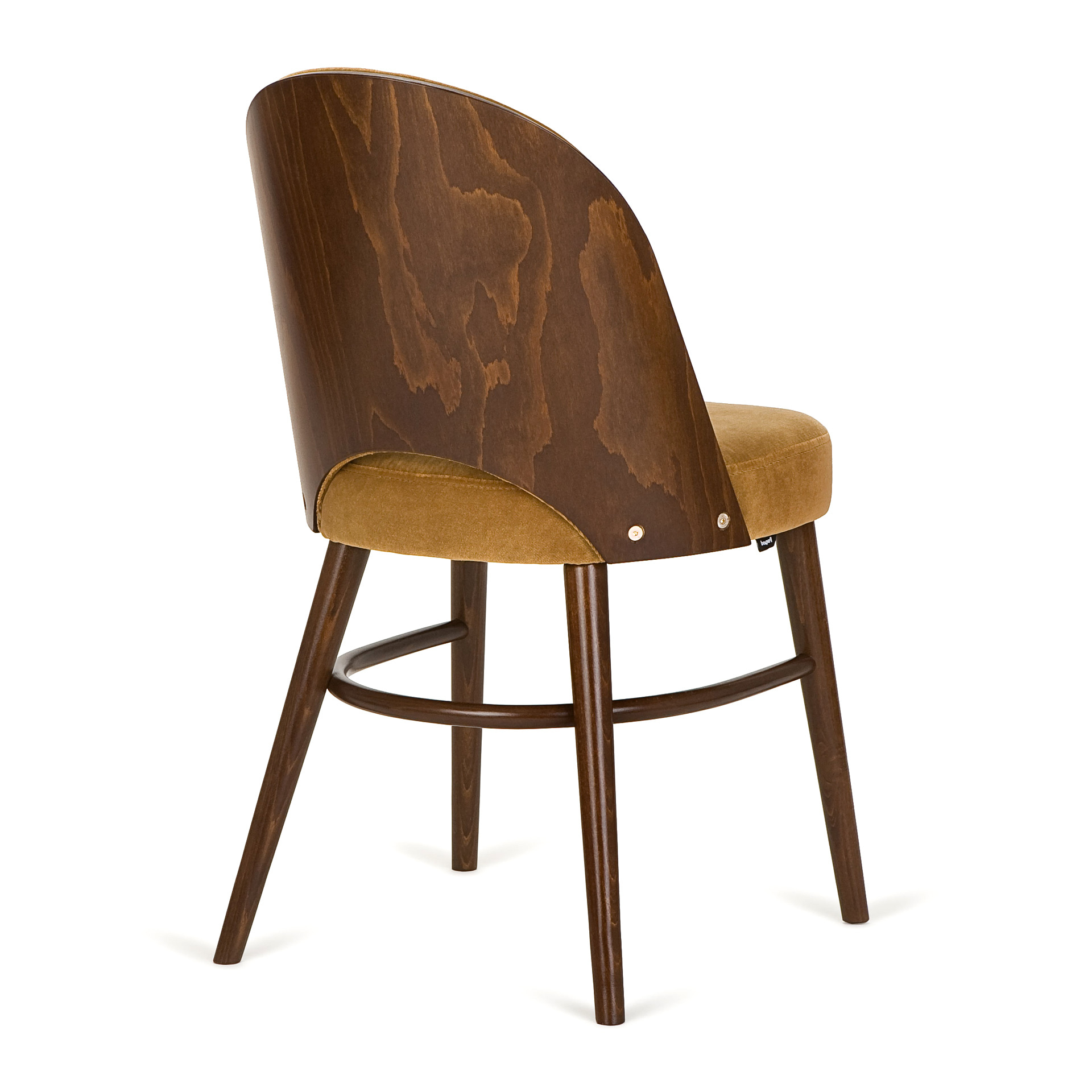 Upholstered dining wooden chair A-0048