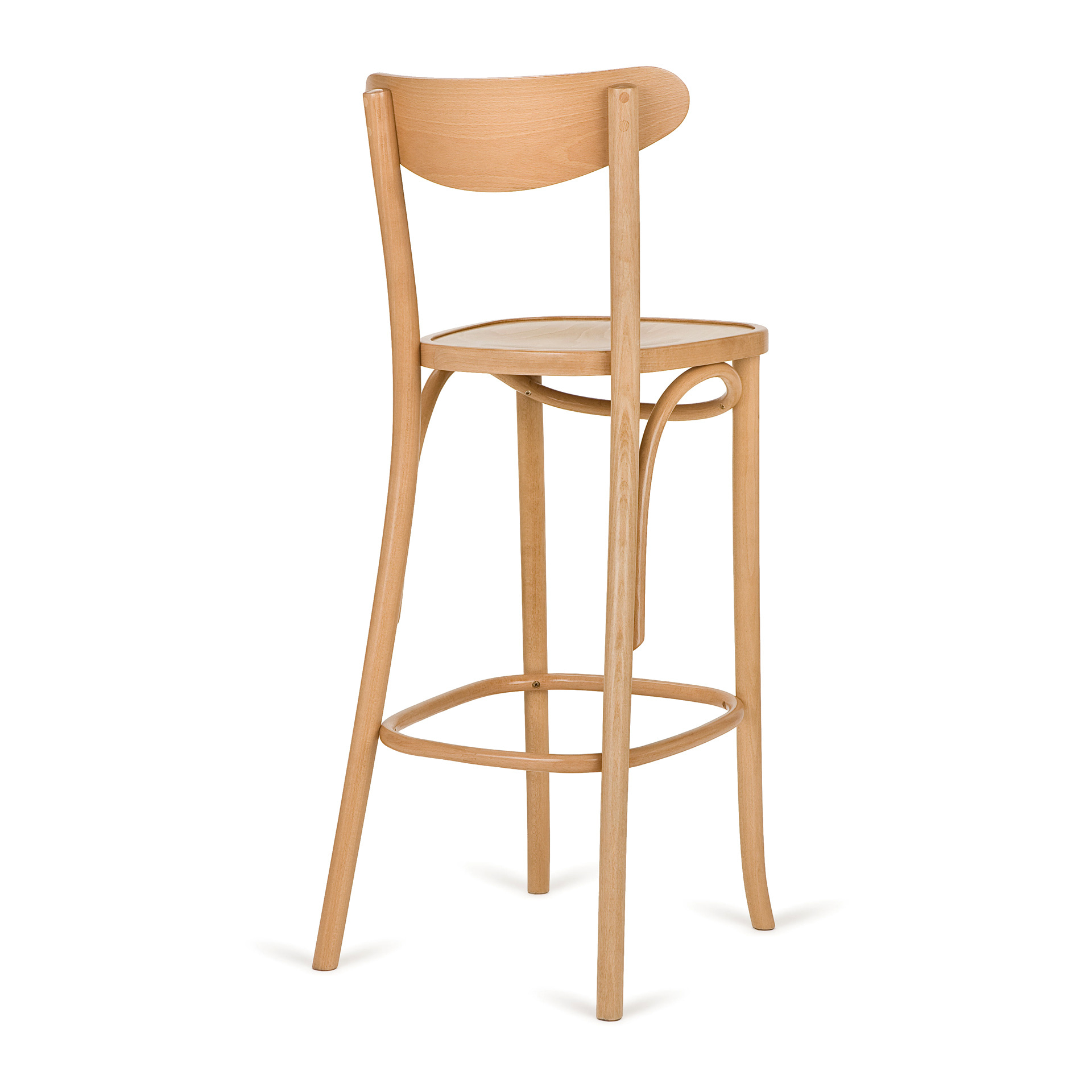 Bentwood bar stool plywood or upholstered seat H-1260