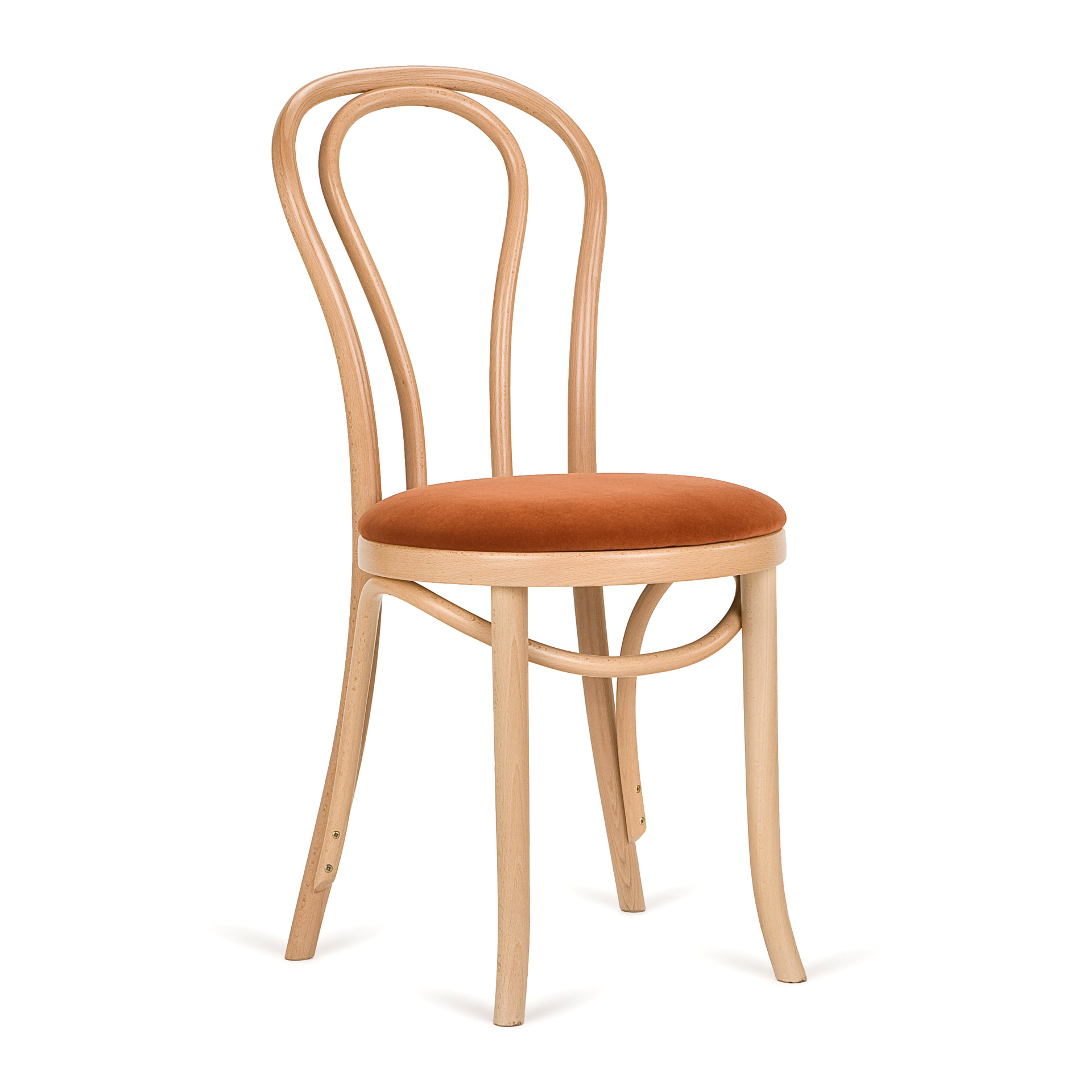 Bentwood chair with plywood, padded or straw seat A-1840