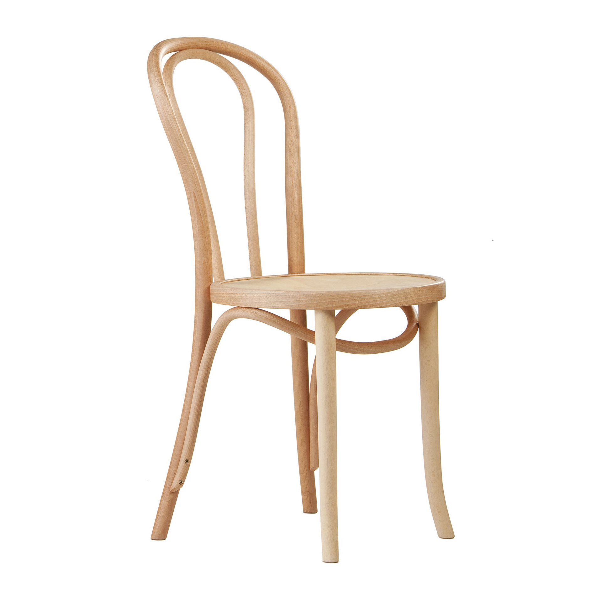 Bentwood chair with plywood, padded or straw seat A-1840