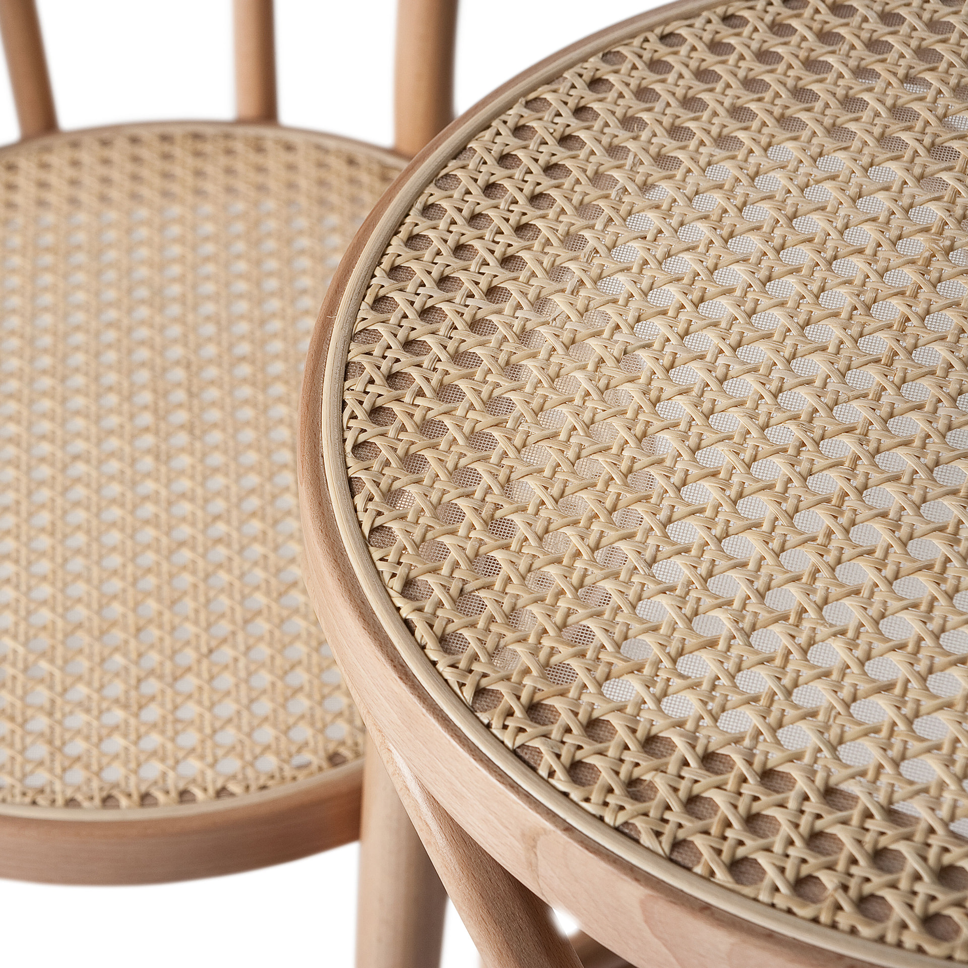 Bentwood chair with plywood, padded or straw seat A-1880