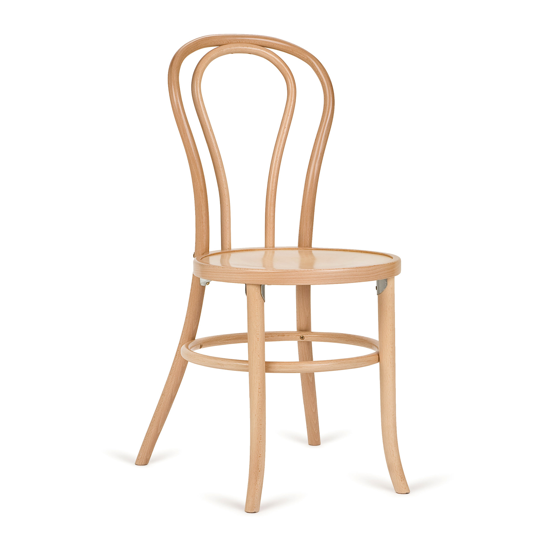 Bentwood chair with padded or straw seat