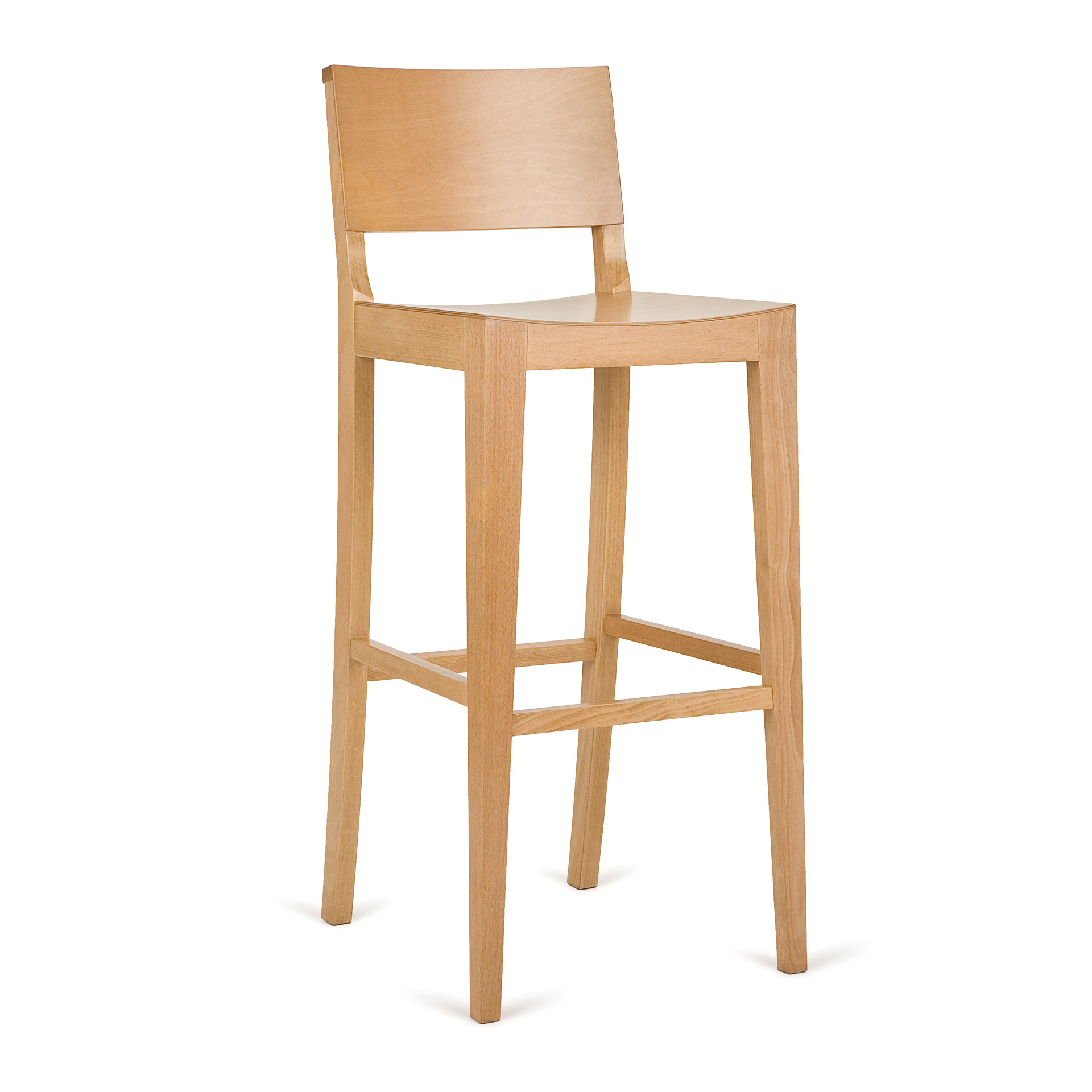 Bar stool in beech H-9230