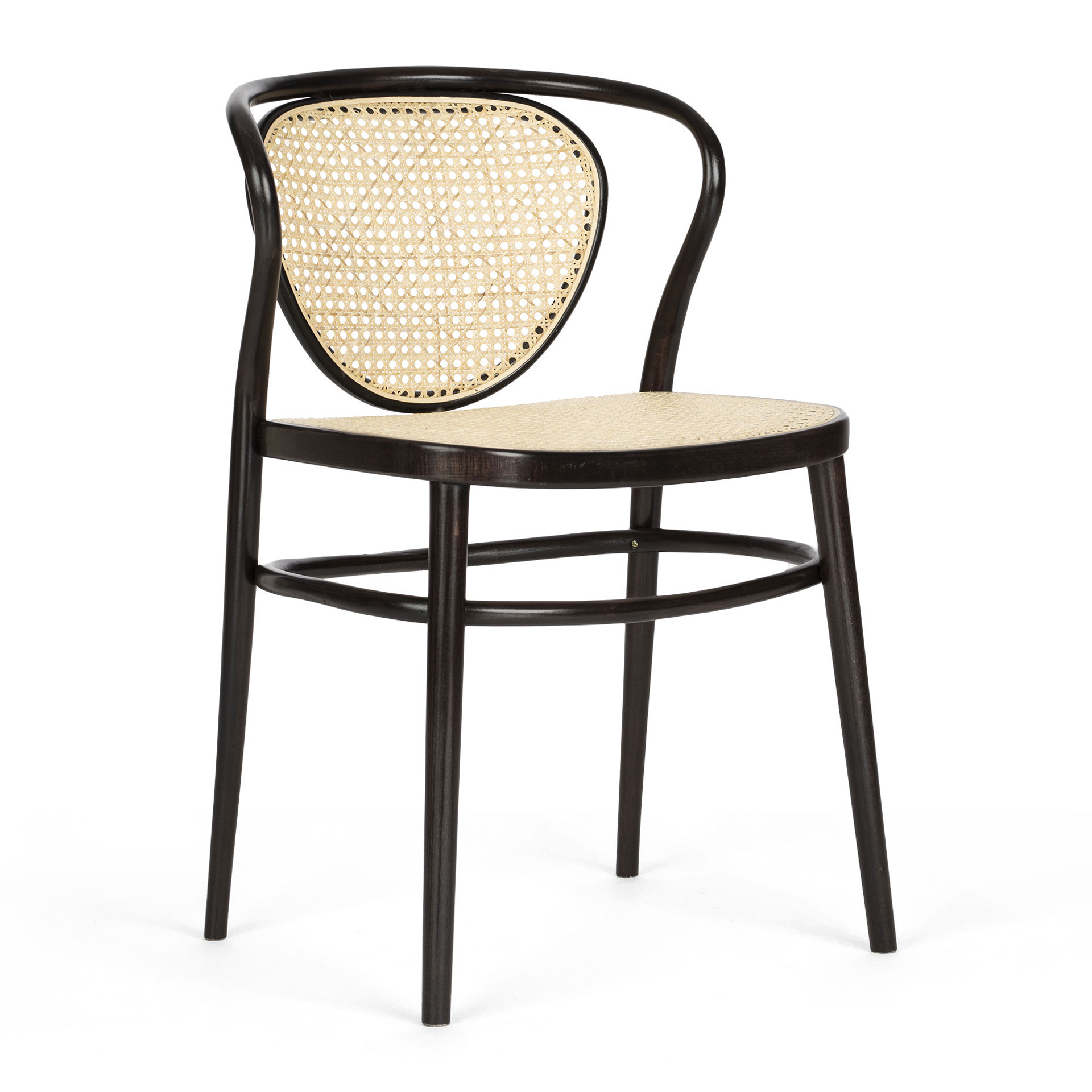 Bentwood chair with straw back A-1400