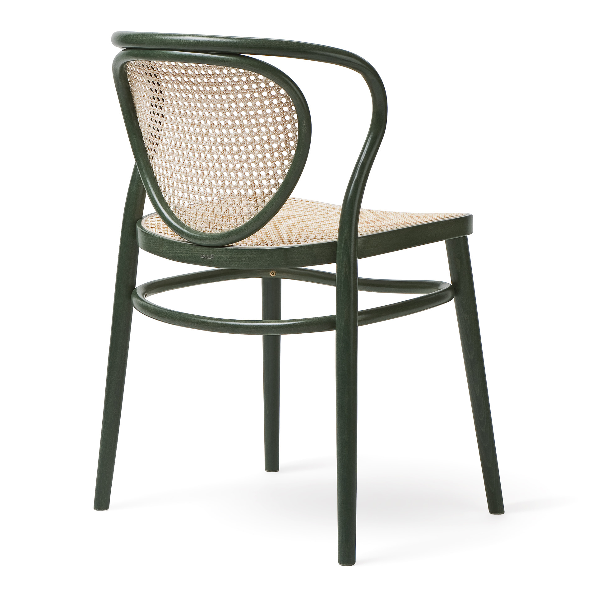 Bentwood chair with straw back A-1400