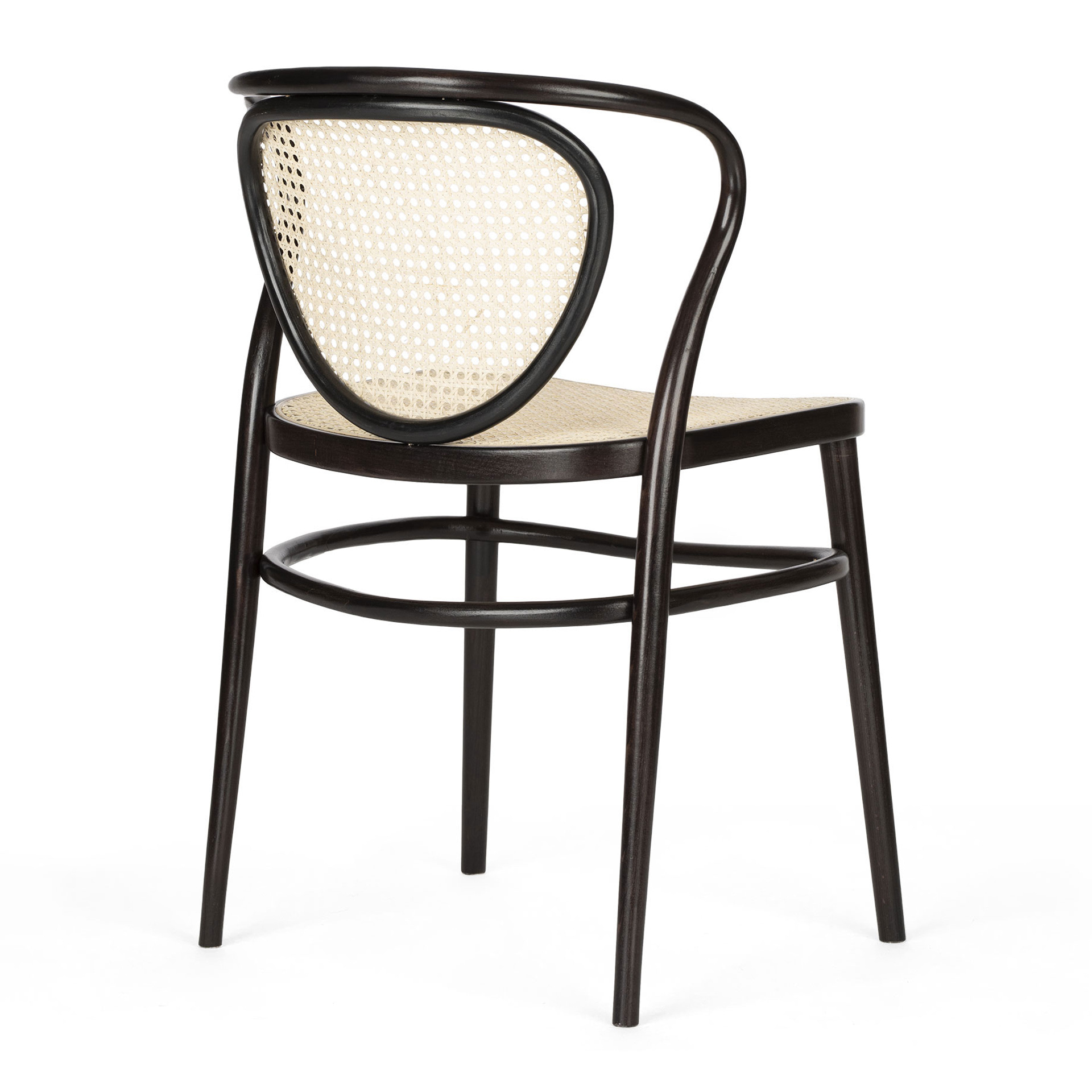 Bentwood chair with straw back A-1400