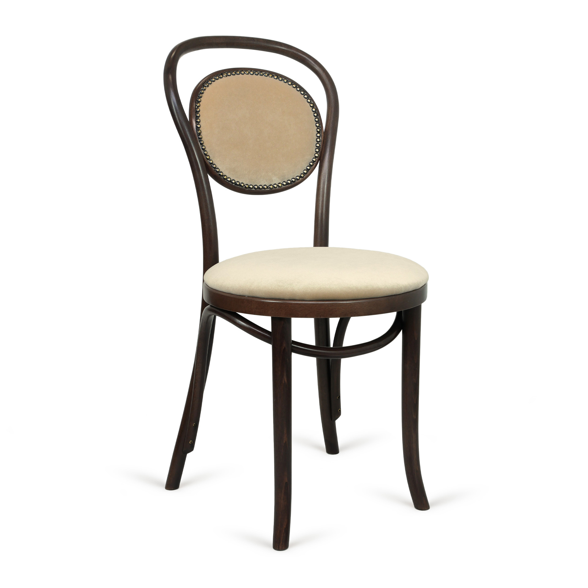 Bentwood chair with upholstered seat and back A-1895