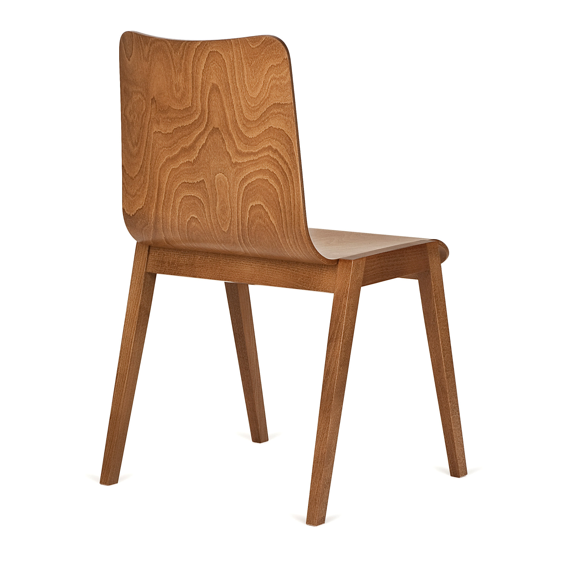 Wooden chair with solid or upholstered seat A-2120 Link