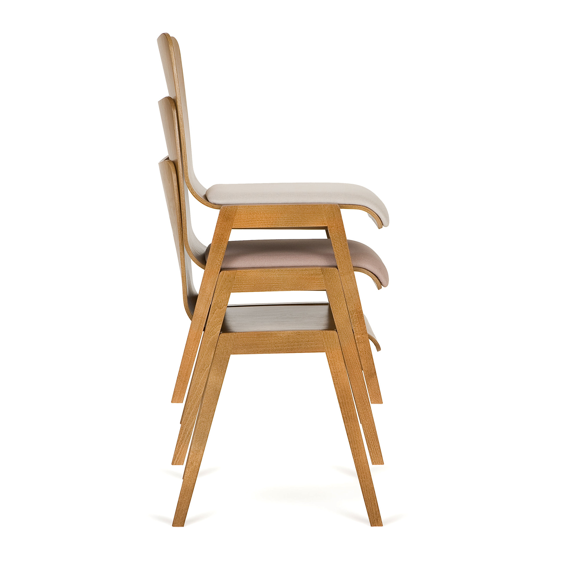 Wooden chair with solid or upholstered seat A-2120 Link