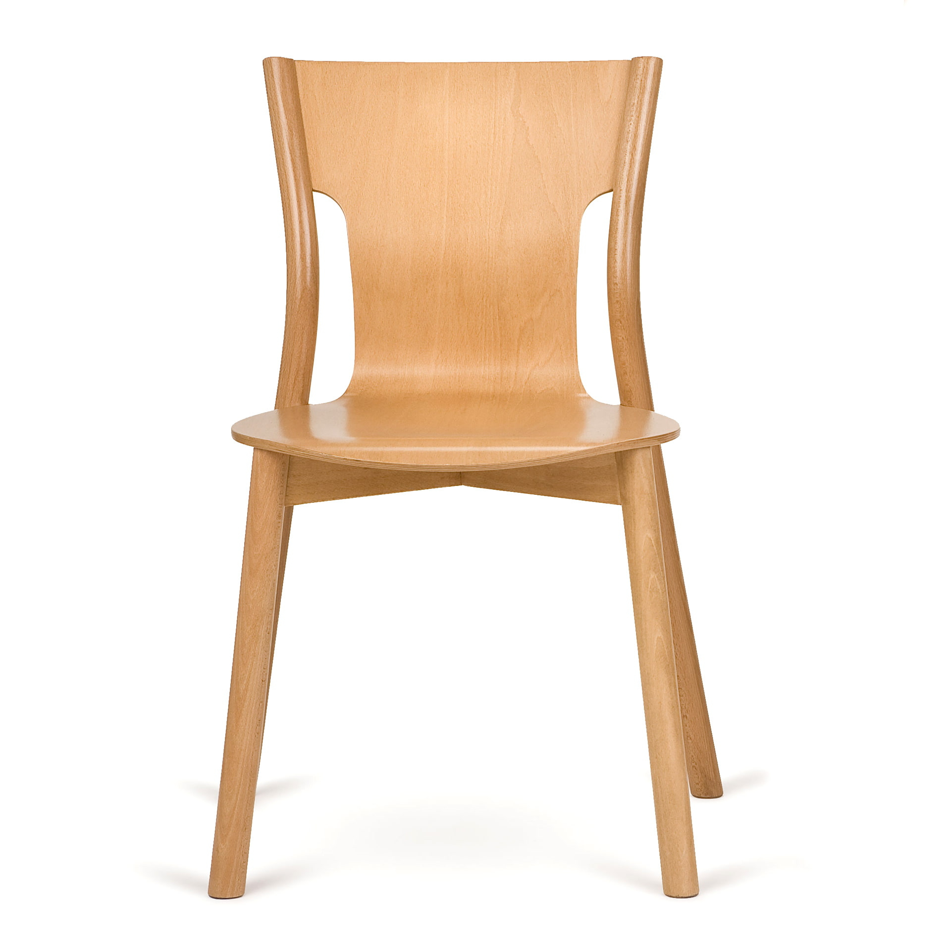 Wooden chair with solid or upholstered seat A-2160 Tolo