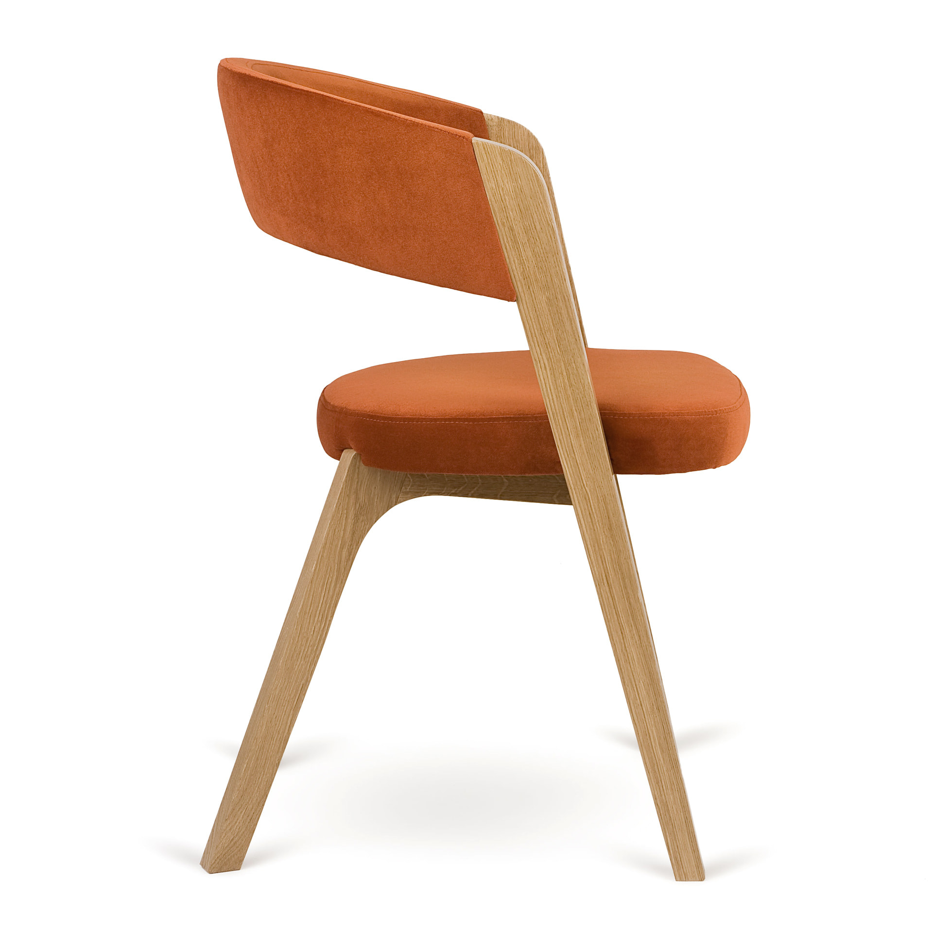 Upholstered wooden chair A-4205 Argo