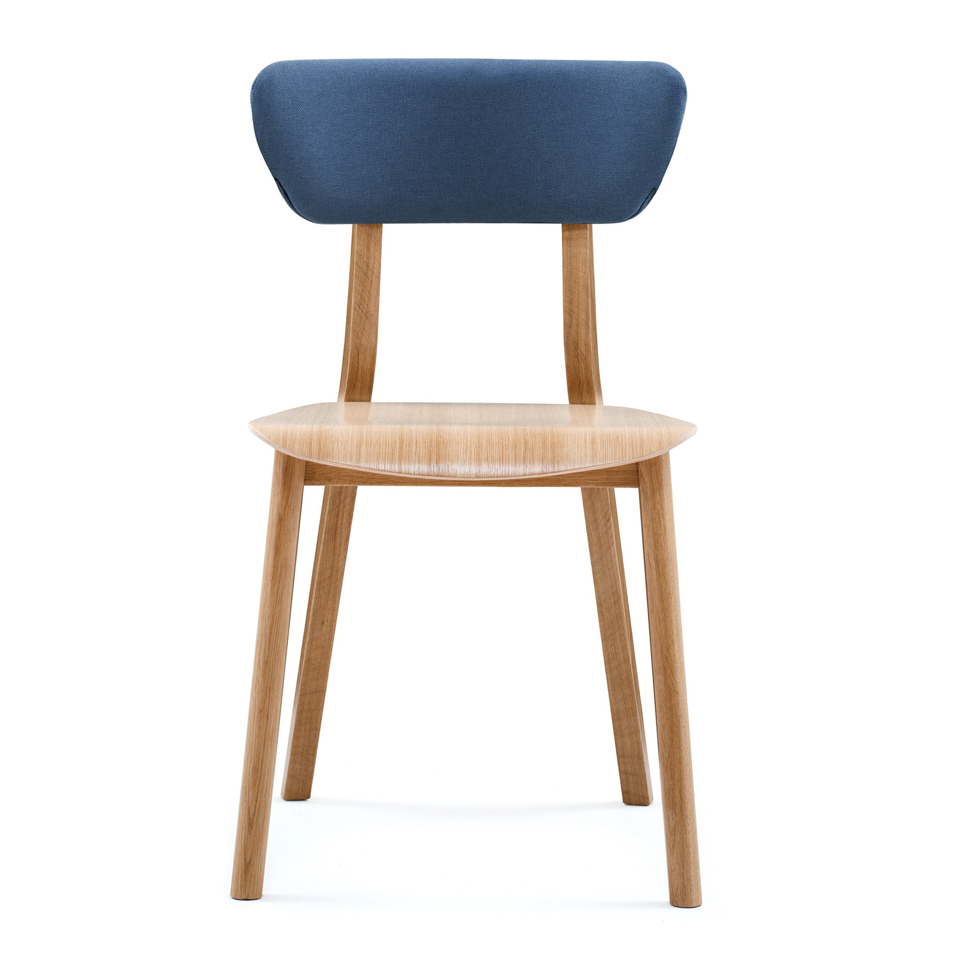 Beech dining chair with upholstered back A-4234 Lof Beech dining chair with upholstered back A-4234 Lof