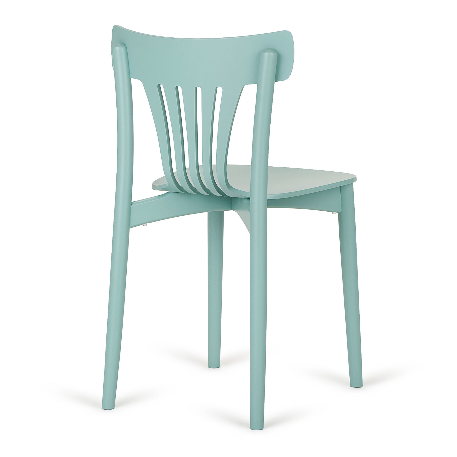 Vintage wooden stackable chair A-4312 Corte