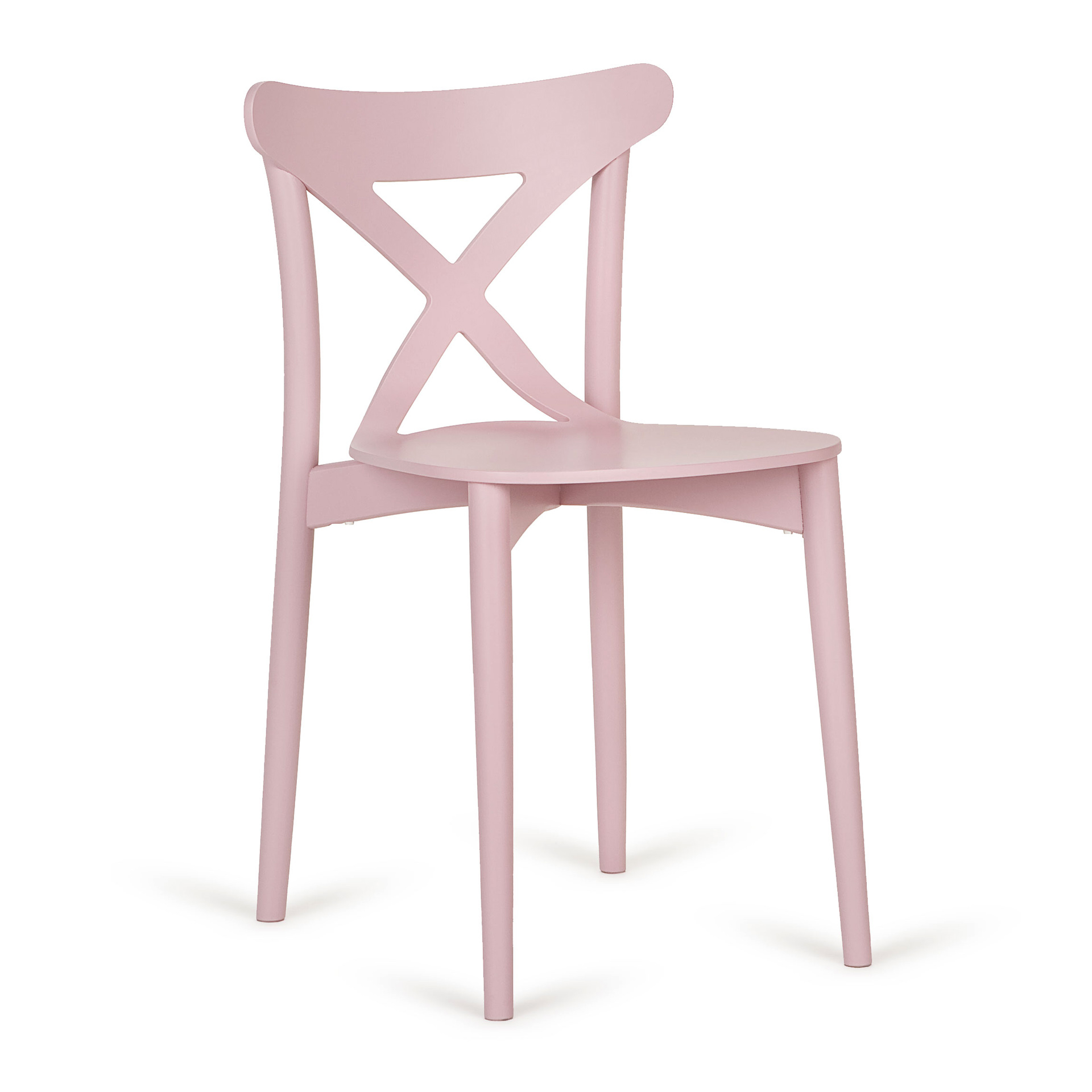Silla con respaldo en cruz