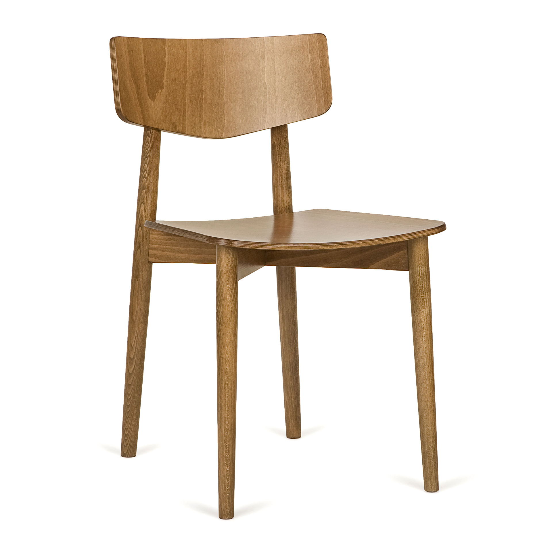 Wooden chair with solid or upholstered seat A-4350 UVU