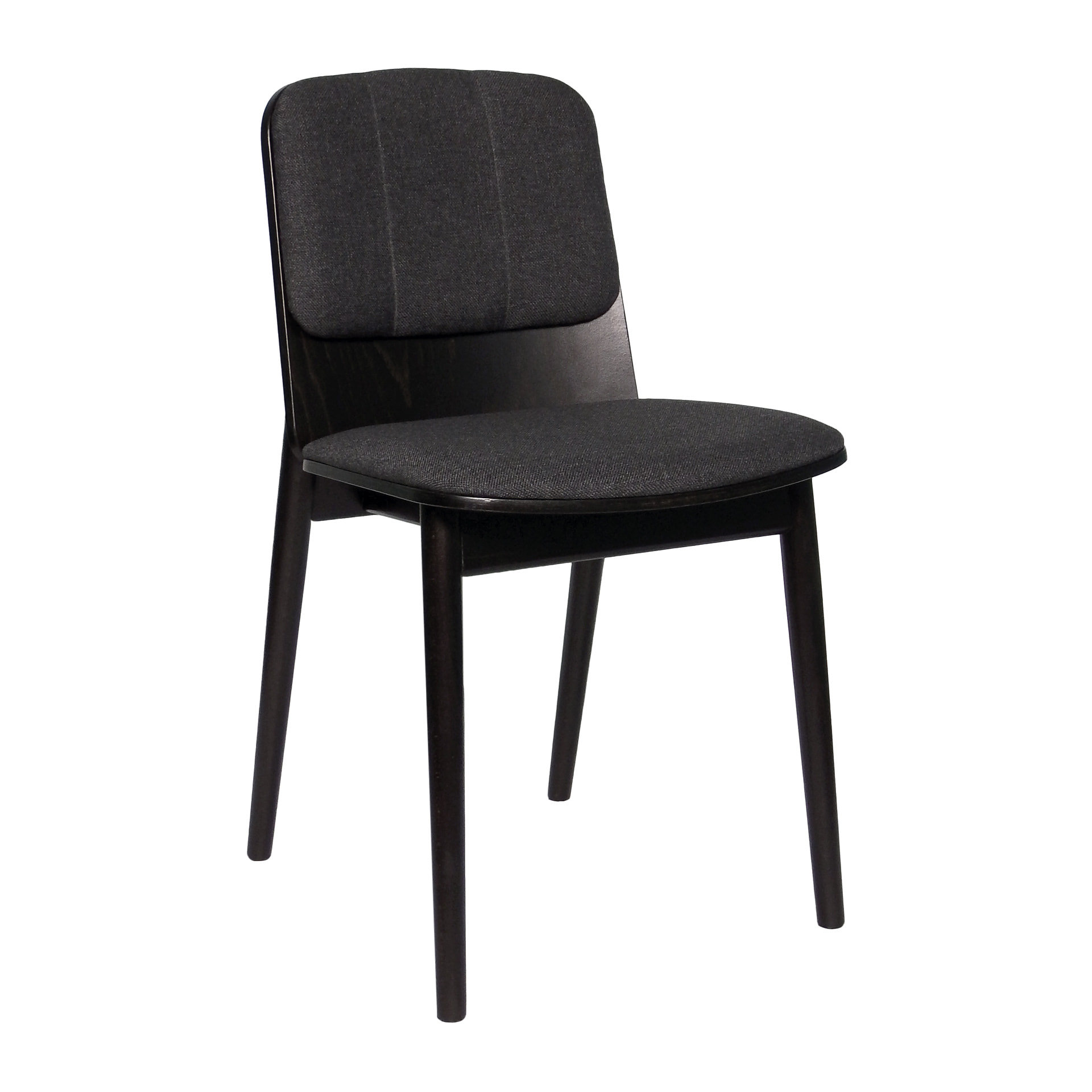 Scandinavian wooden upholstered chair A-4395 PROP