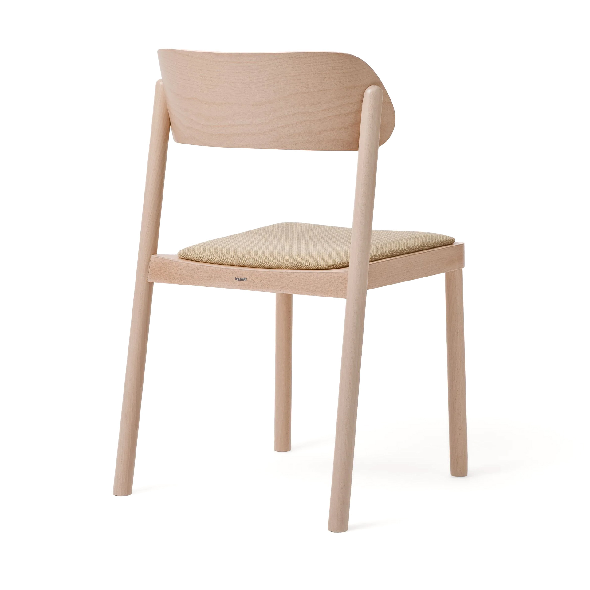 Wooden chair with solid or upholstered seat A-4590 Nimm