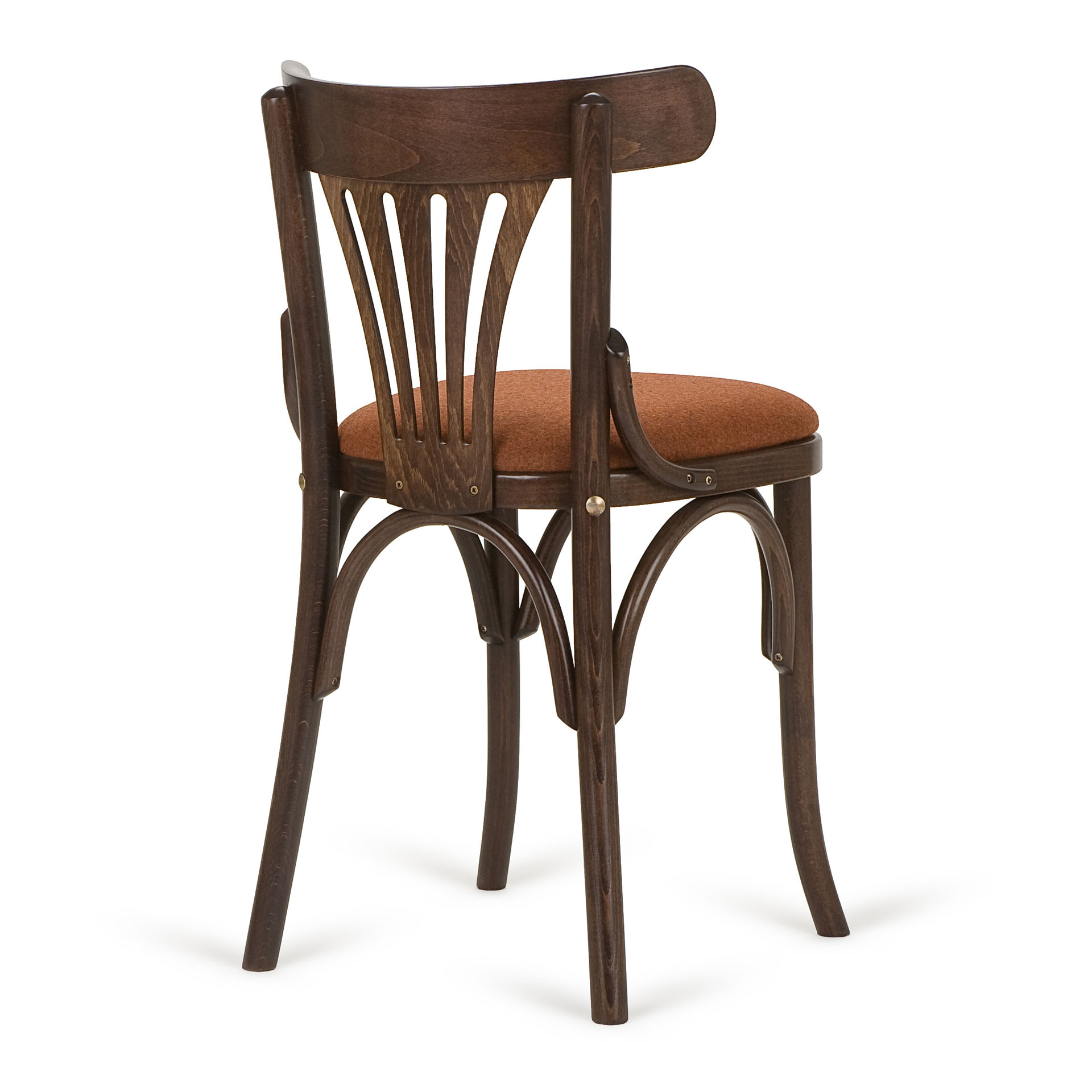 Vintage wooden dining chair in Irish pub style A-5172