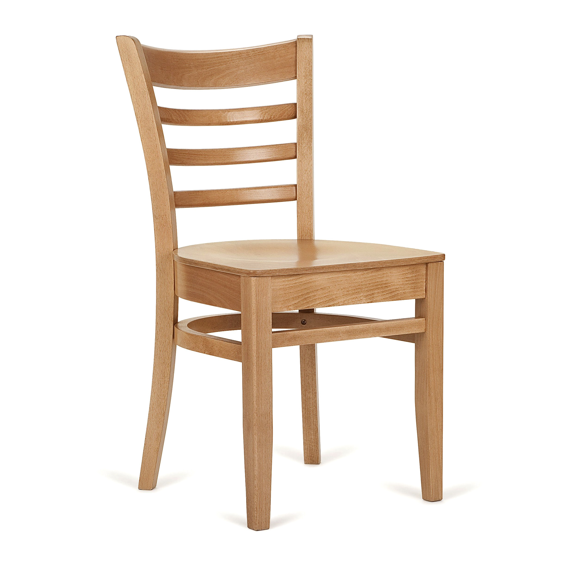 Silla con respaldo en escalera