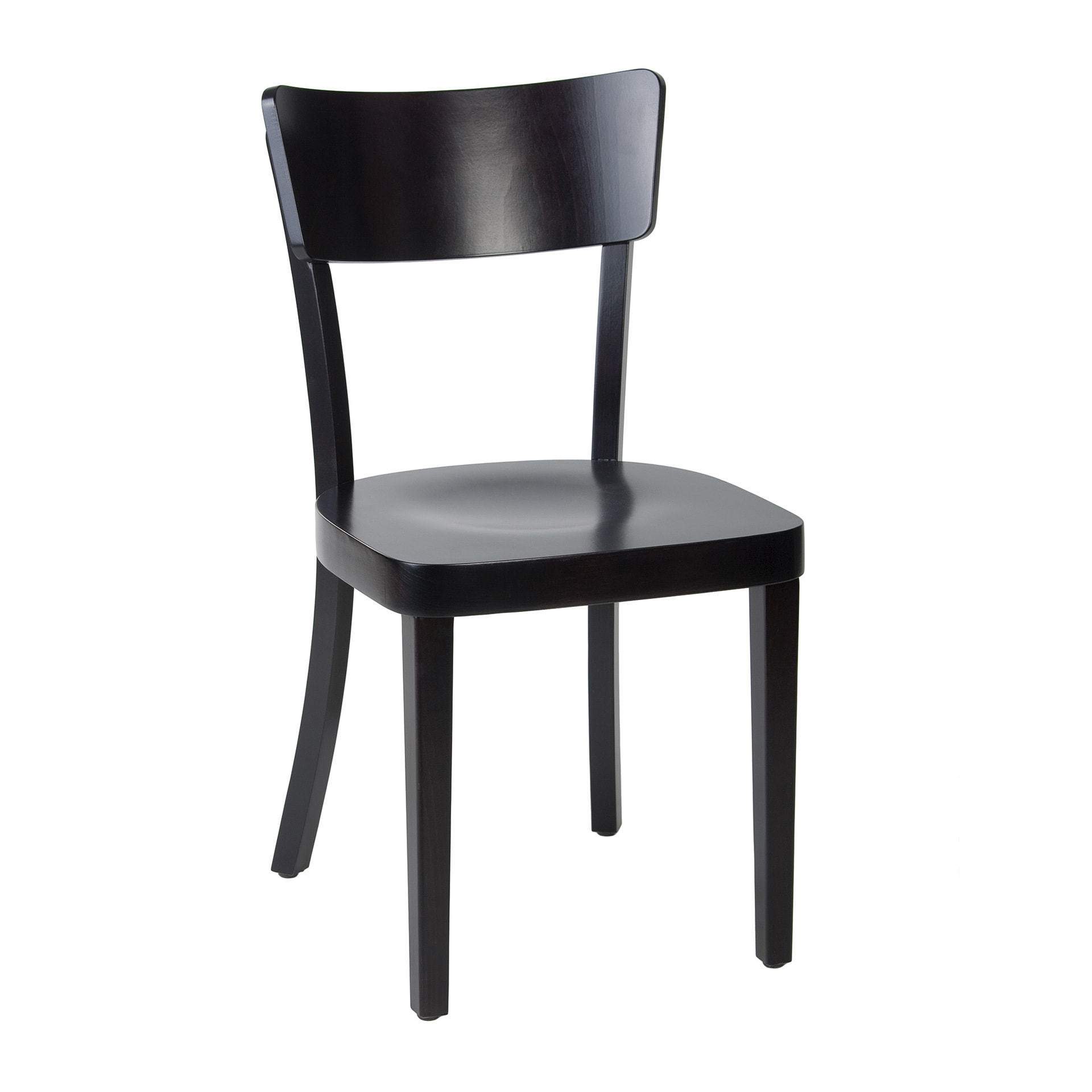 Beech dining chair with solid or upholstered seat A-5550