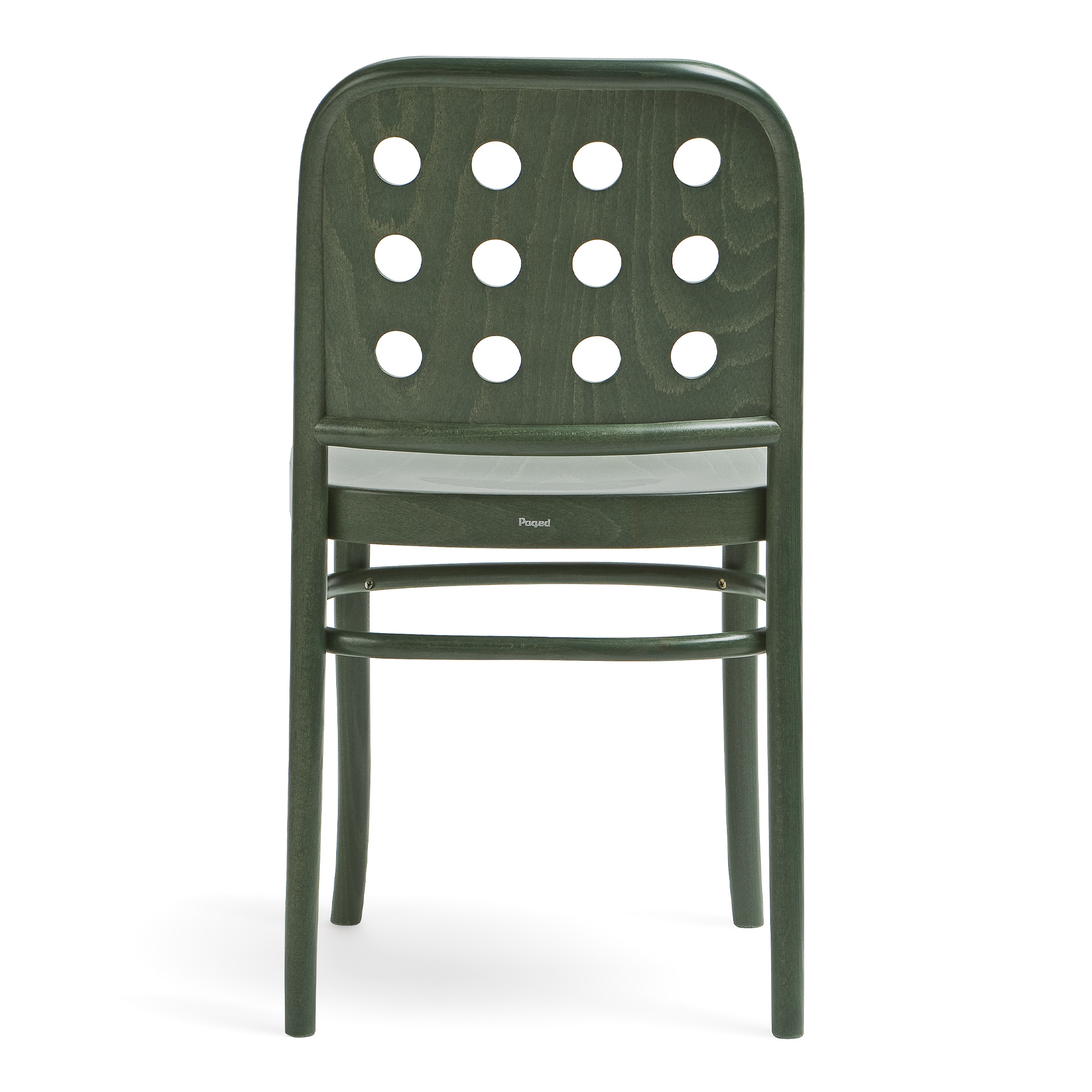 Silla con agujeros redondos en el respaldo A-6010