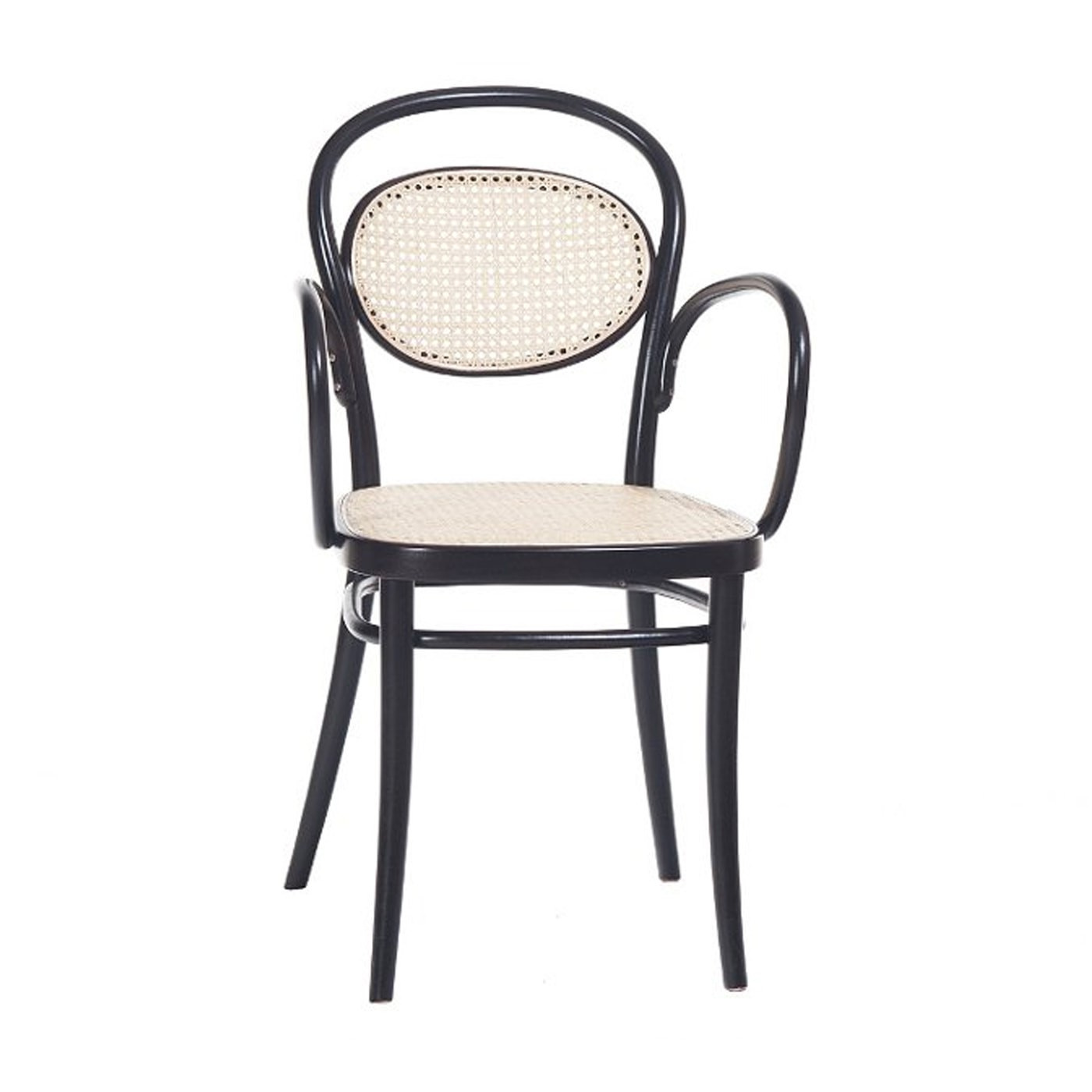 Viennese caned chair with armrests B-020 Ton