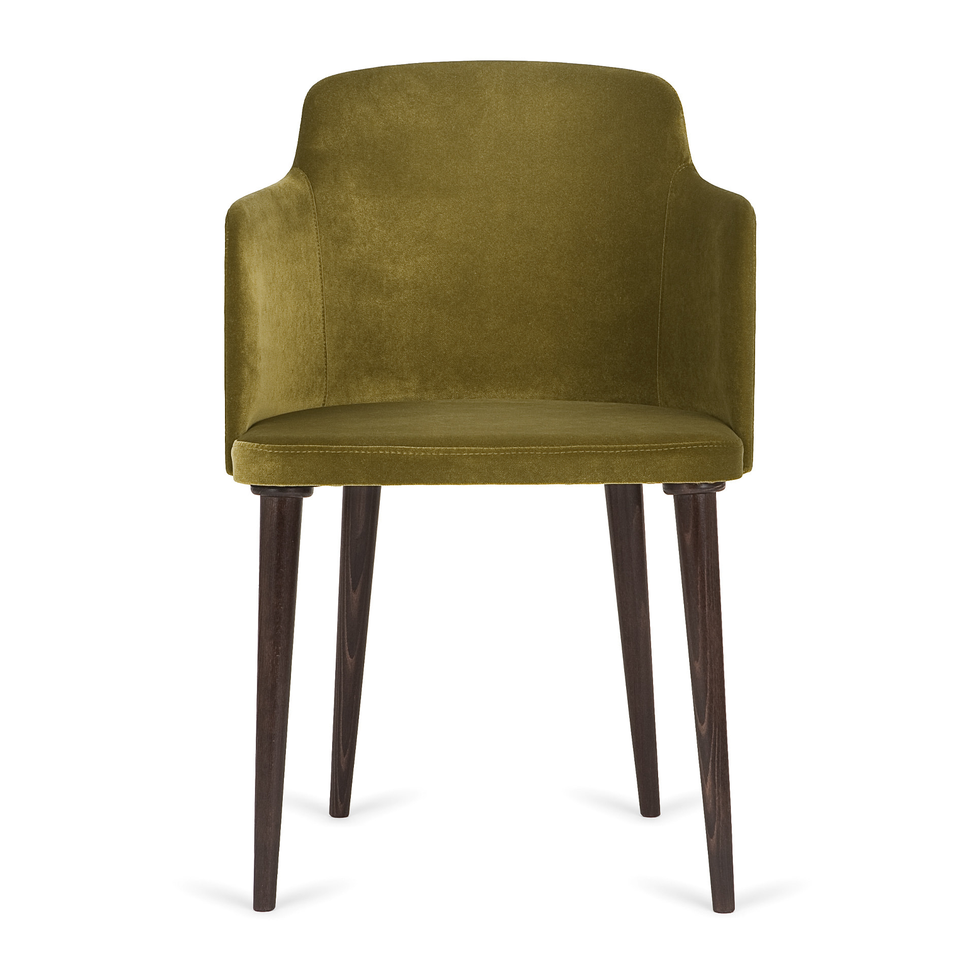 Fully upholstered wooden armchair B-0200 Lagom