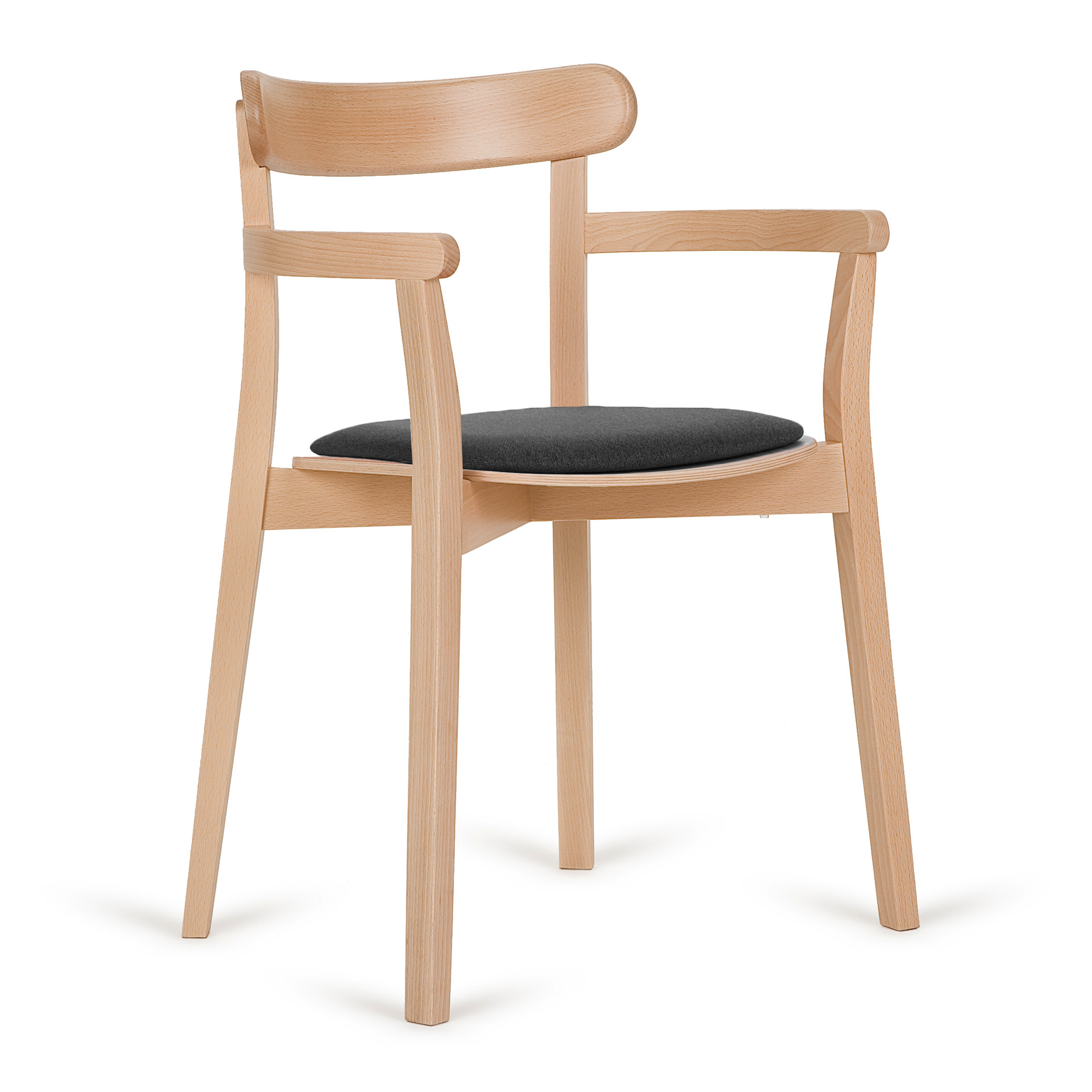 Sillon de madera apilable