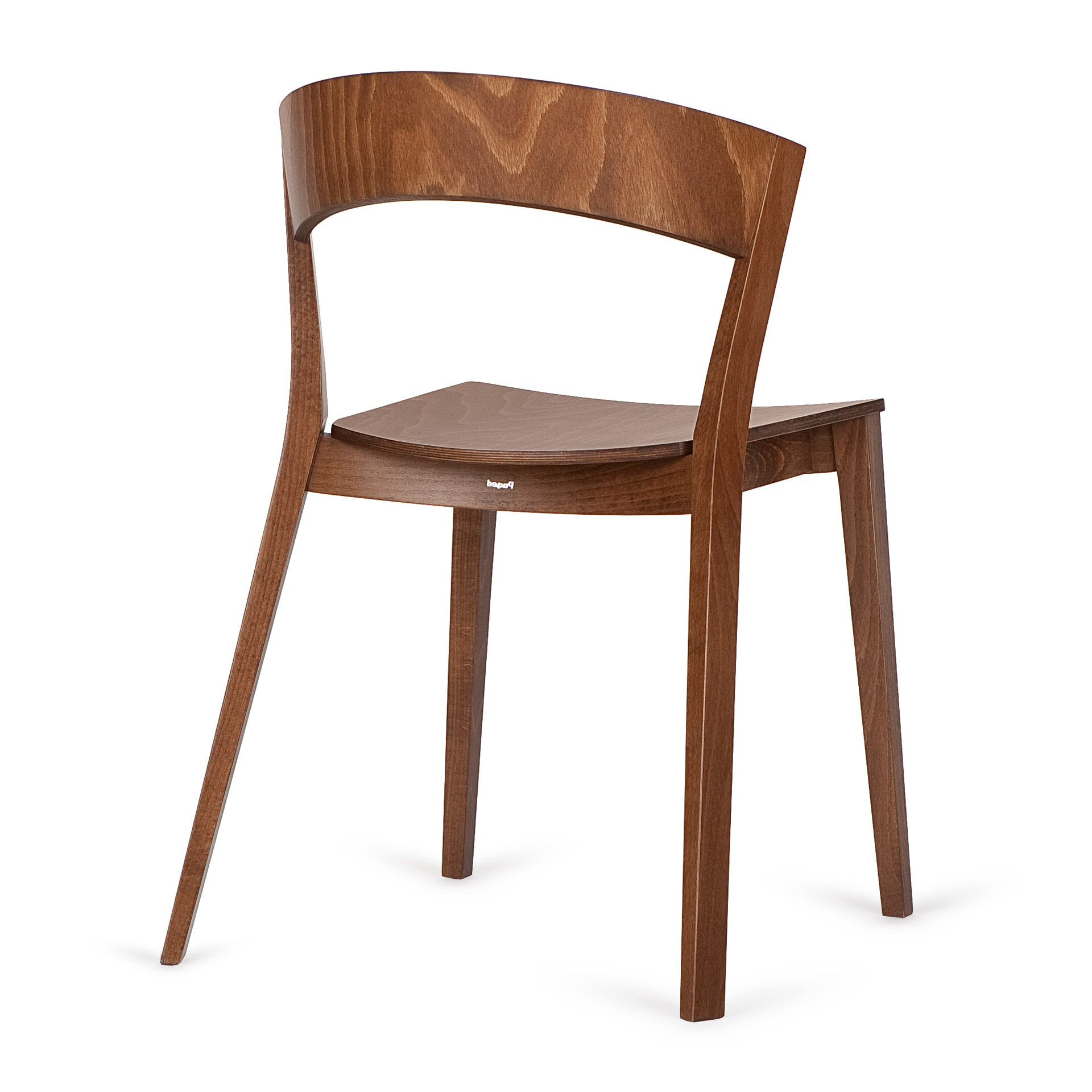 Wooden chair with solid or upholstered seat A-4800 Archer