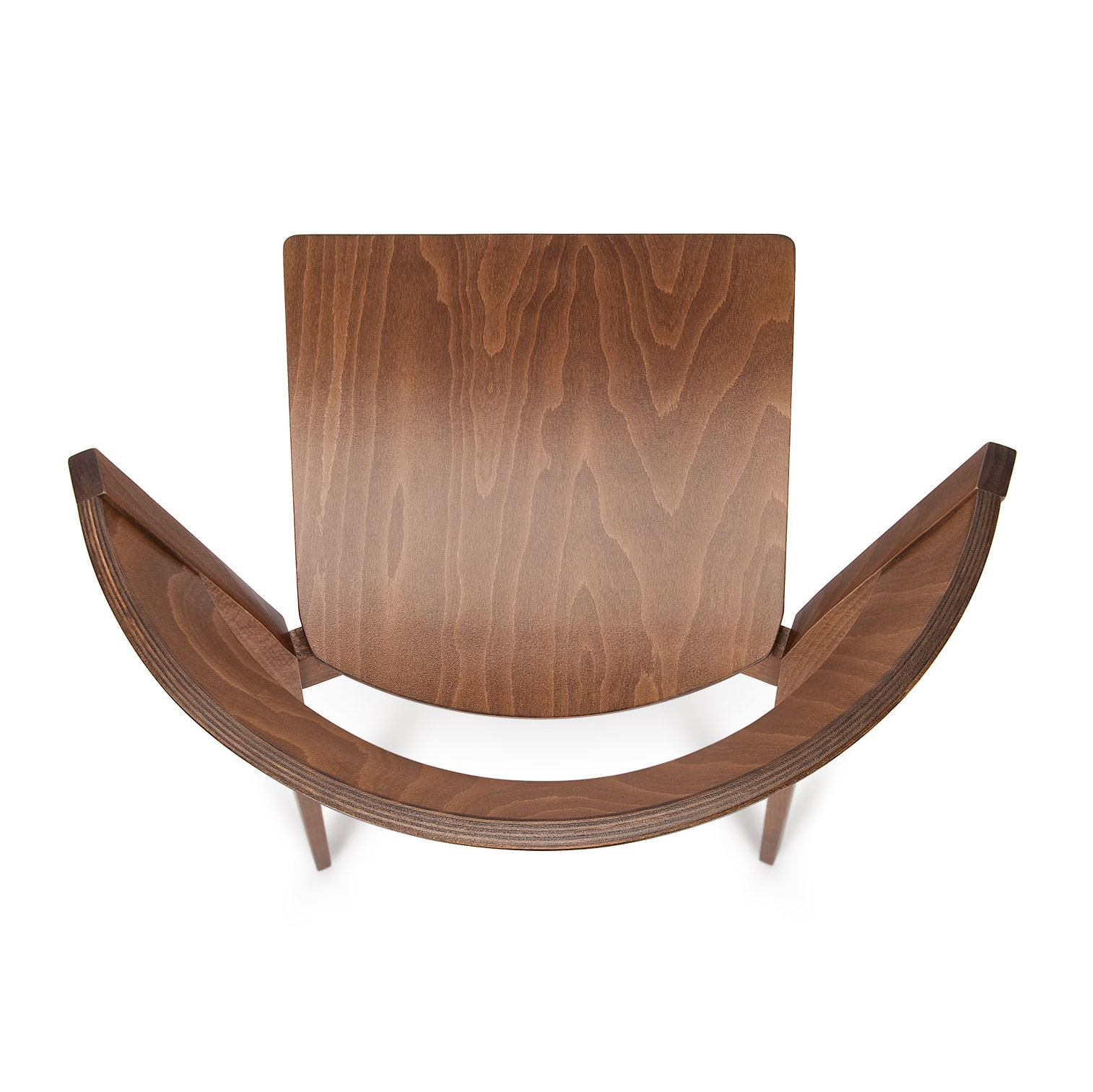 Wooden chair with solid or upholstered seat A-4800 Archer