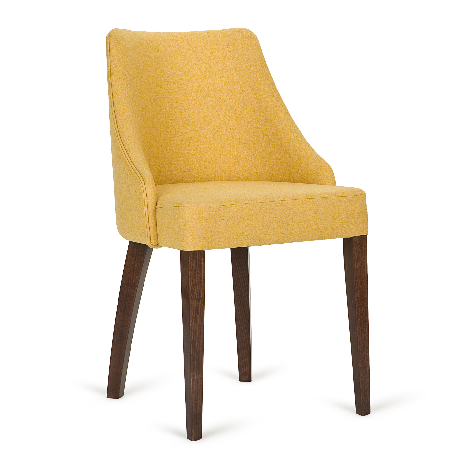 Upholstered wooden chair