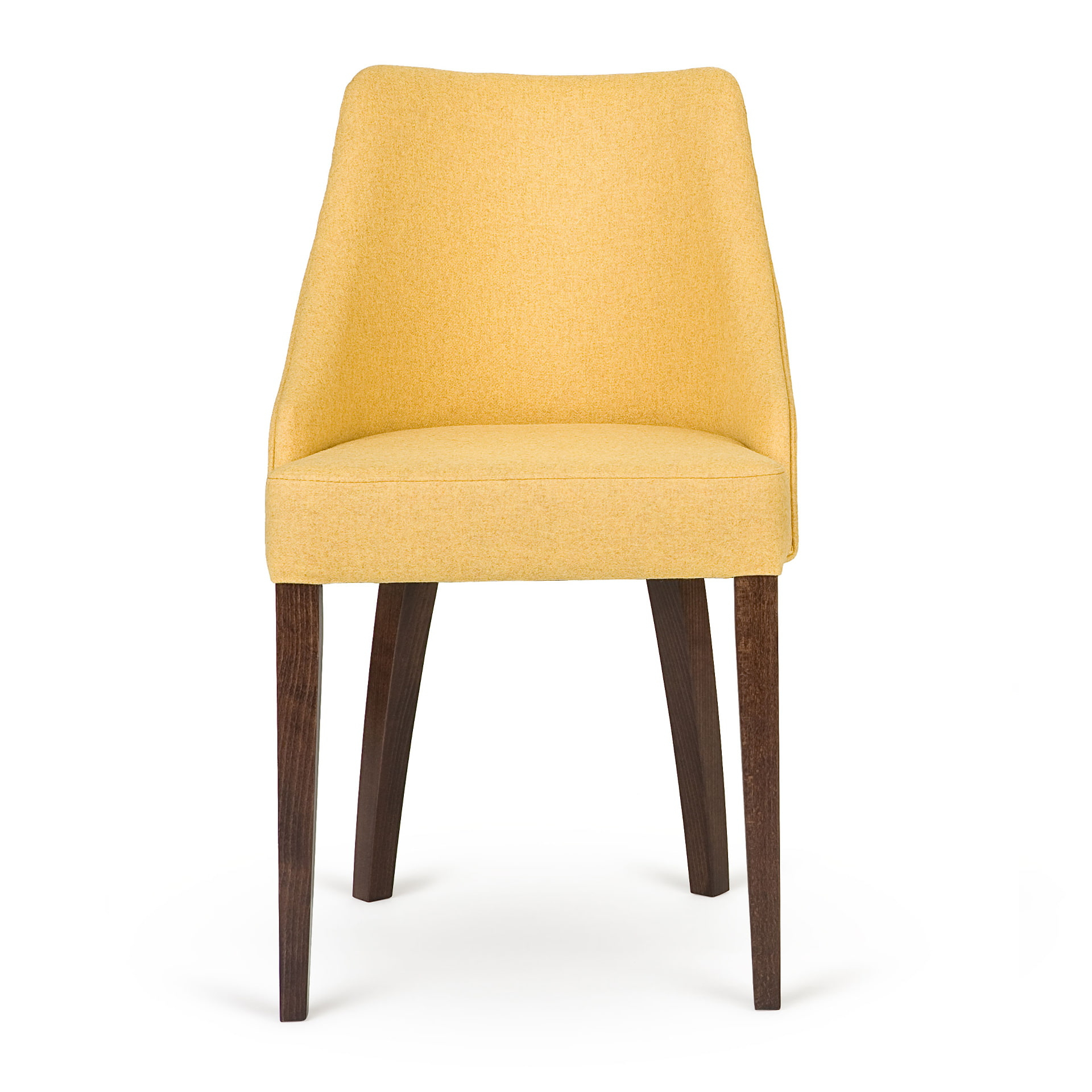 Fully upholstered wooden chair B-5000