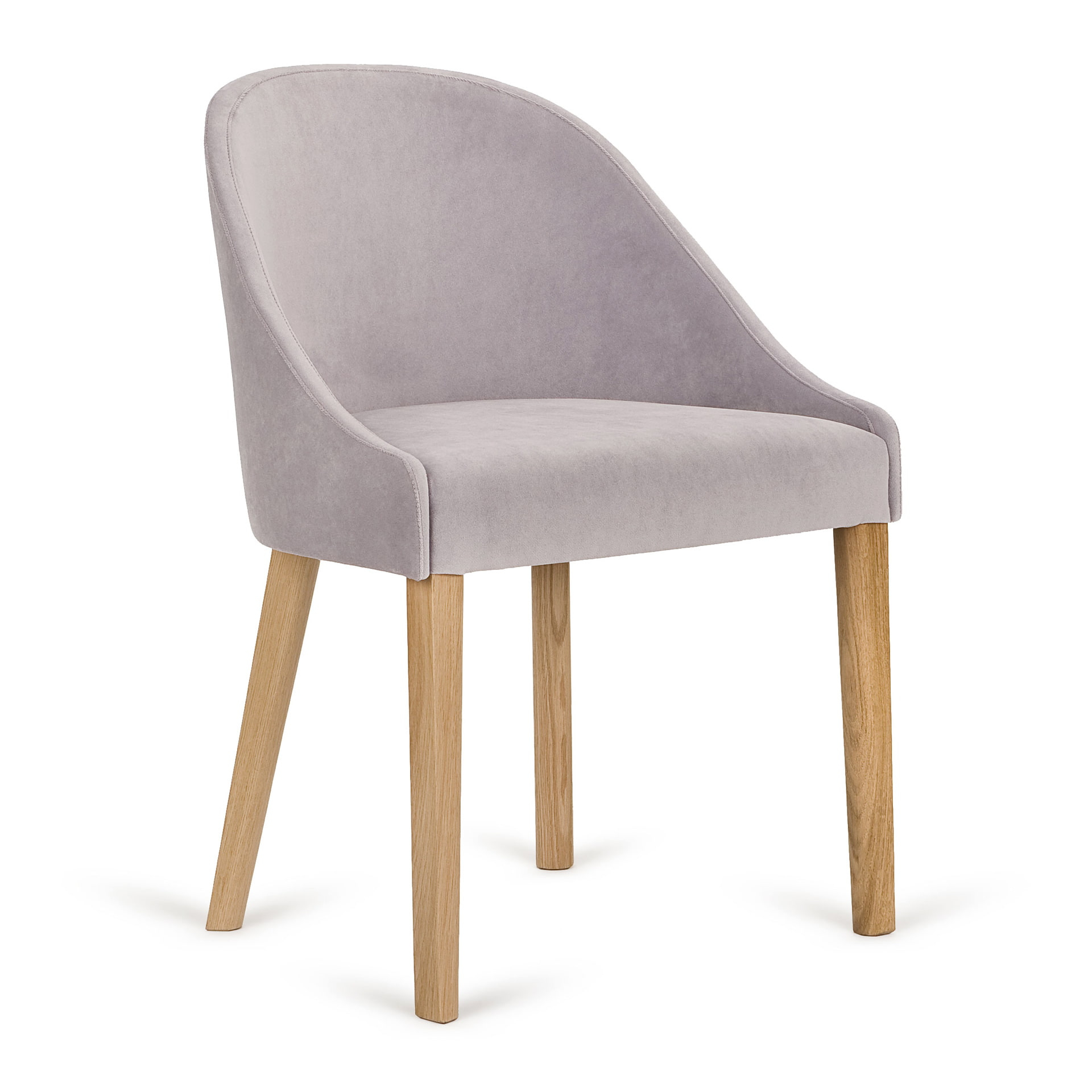 Upholstered wooden chair