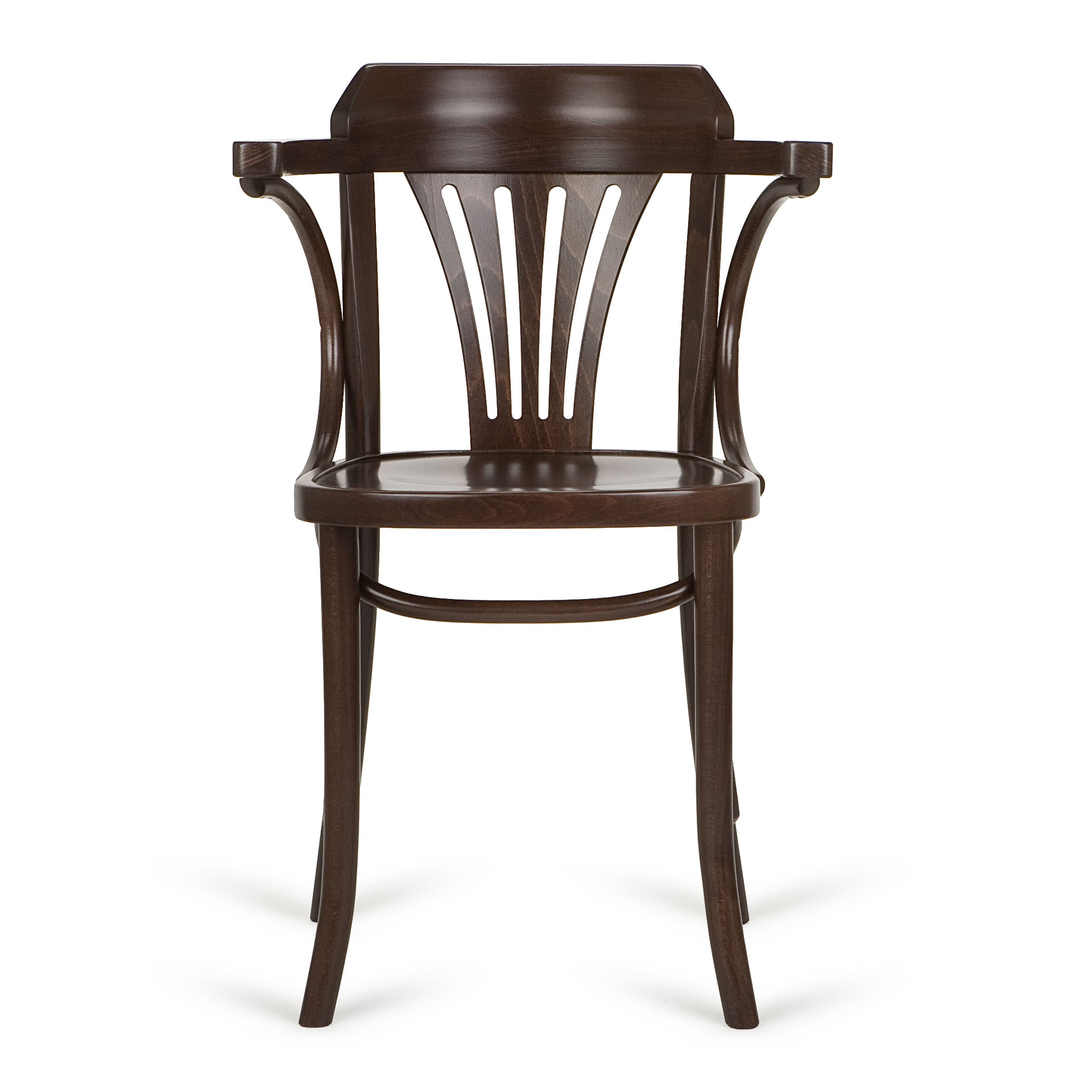 Vintage wooden dining armchair in Irish pub style B-5173