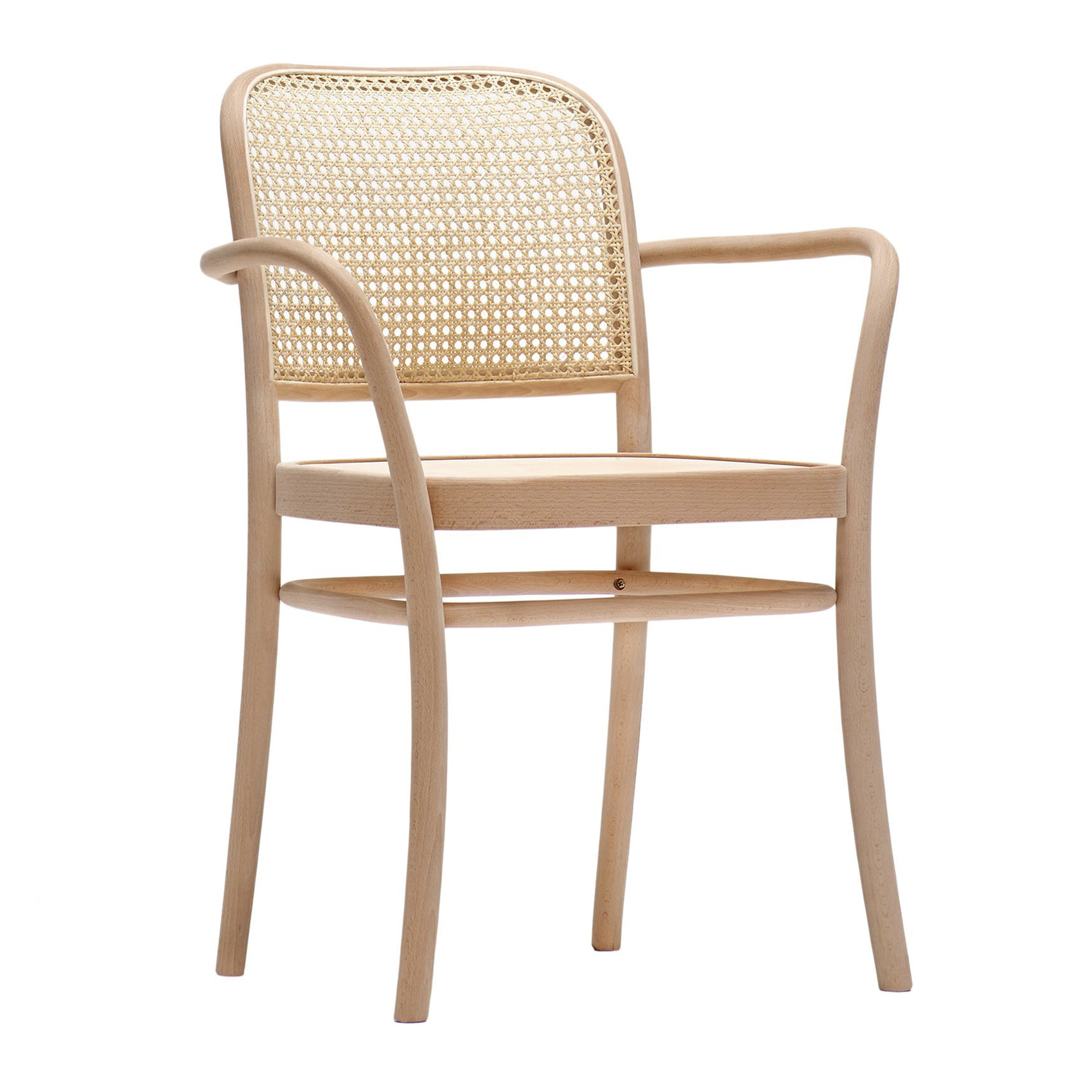Bentwood dining armchair with cane backrest B-8130 Benko