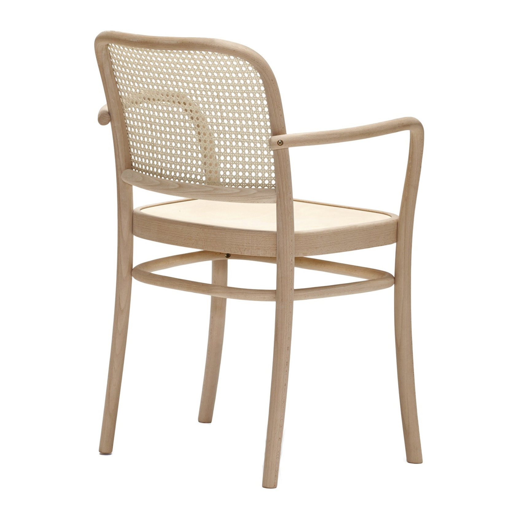 Bentwood dining armchair with cane backrest B-8130 Benko