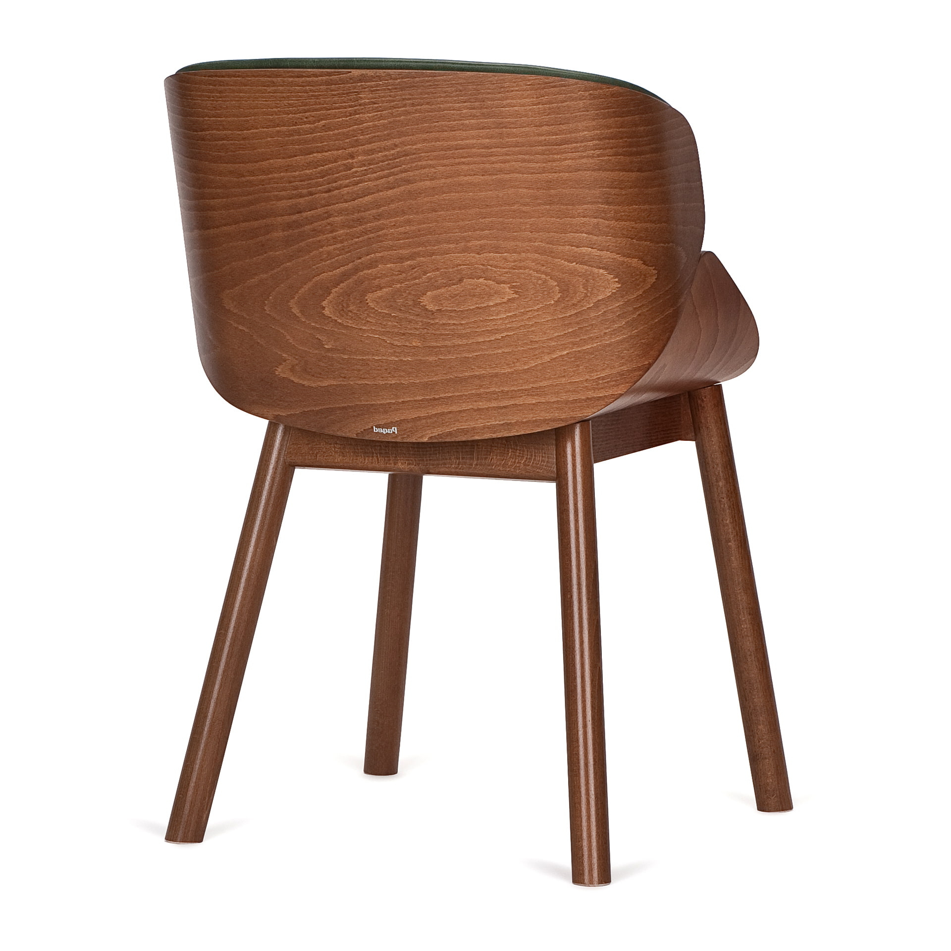 Wooden upholstered wooden chair B-Aria WW
